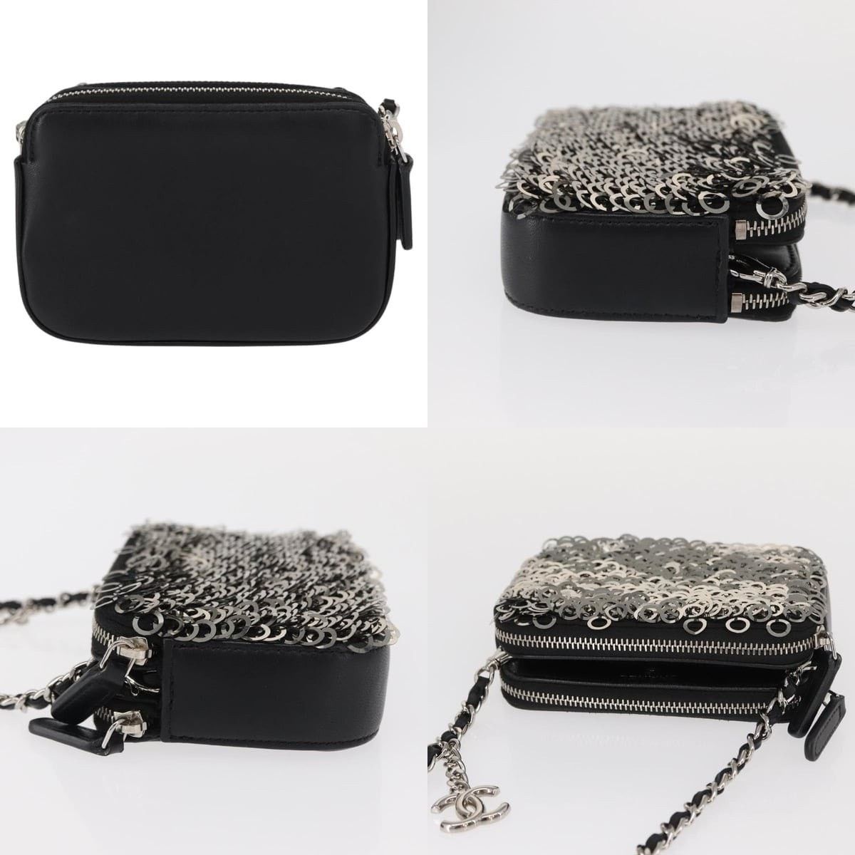 Chanel Chanel Chain Shoulder Bag Sequin Size ONE SIZE - 3 Thumbnail