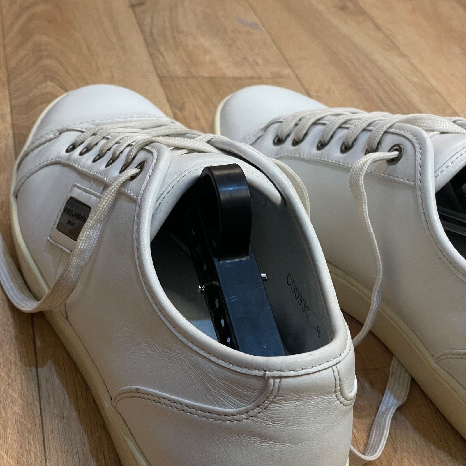 Dolce & Gabbana Dolce & Gabbana sneakers white Leather Low Top shoes italy Size US 10 / EU 43 - 17 Thumbnail