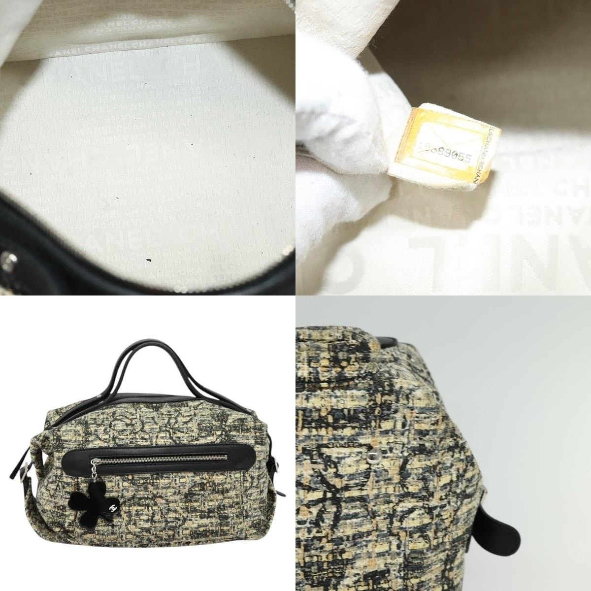 Chanel Chanel Classic Flap Tweed Handbag Size ONE SIZE - 5 Thumbnail