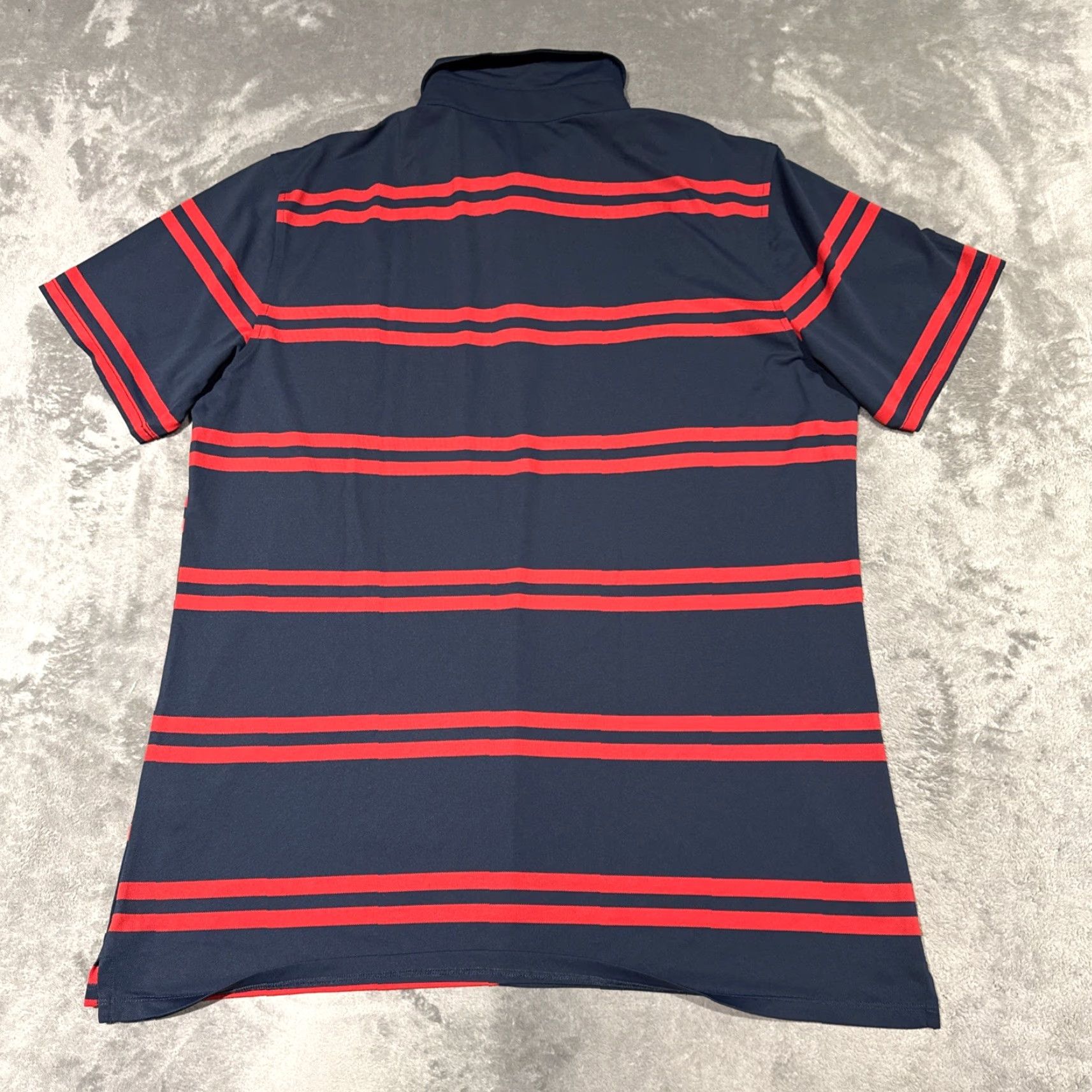 G/FORE **G/FORE Golf Polo XL Blue Striped Mens** User: **G/FORE Golf Polo Shirt XL Blue Striped Mens** Size US XL / EU 56 / 4 - 5 Thumbnail