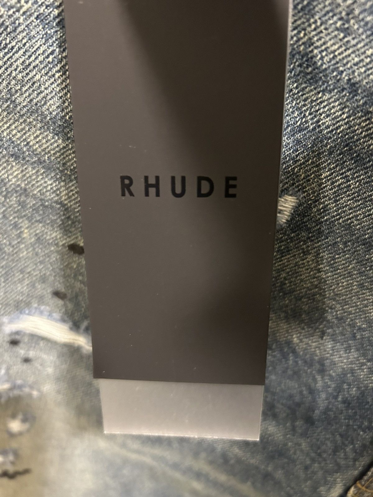 Rhude Rhude 90s indigo denim Size US 33 - 10 Thumbnail
