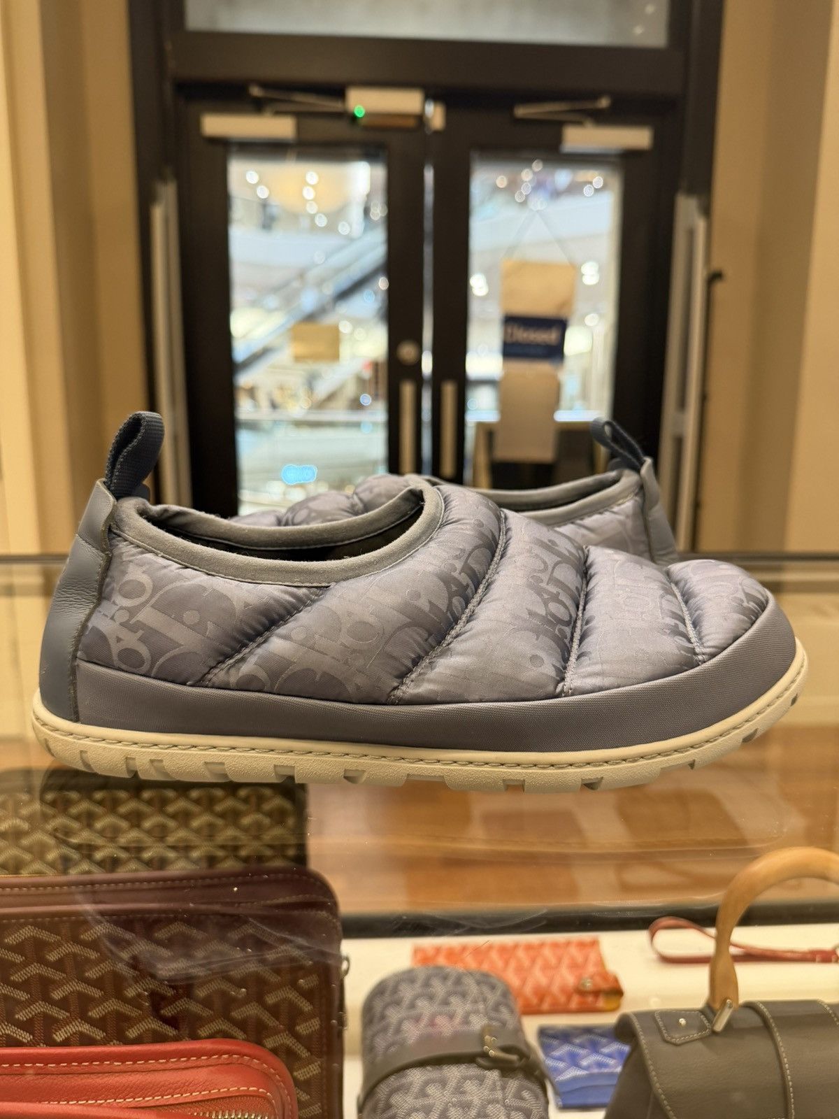 Dior Dior Oblique Quilted Slip On - Blue/Grey Size US 8 / EU 41 - 2 Thumbnail