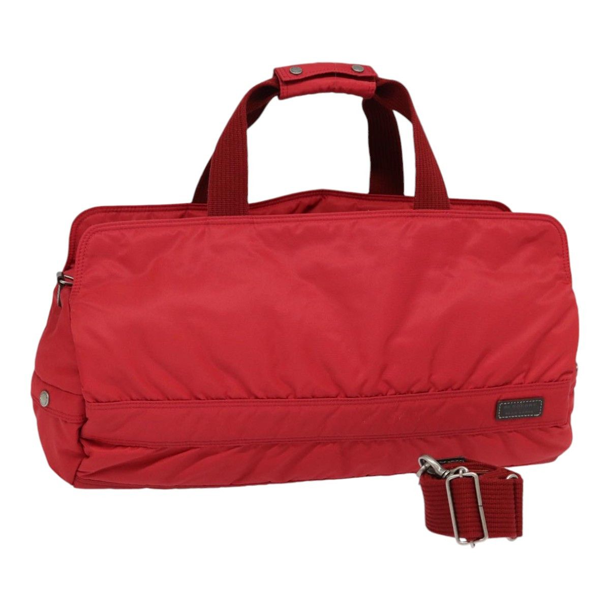 Burberry Red Synthetic Travel Bag (Pre-Owned) Size ONE SIZE - 1 Thumbnail