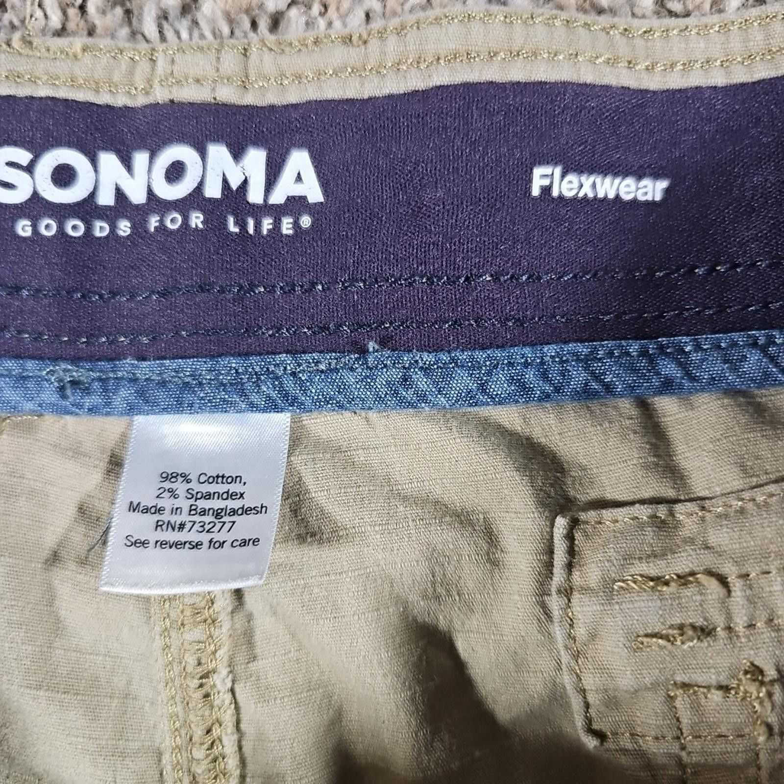Sonoma Sonoma 42 Flexwear Ripstop Cargo Shorts Size US 42 / EU 58 - 4 Thumbnail