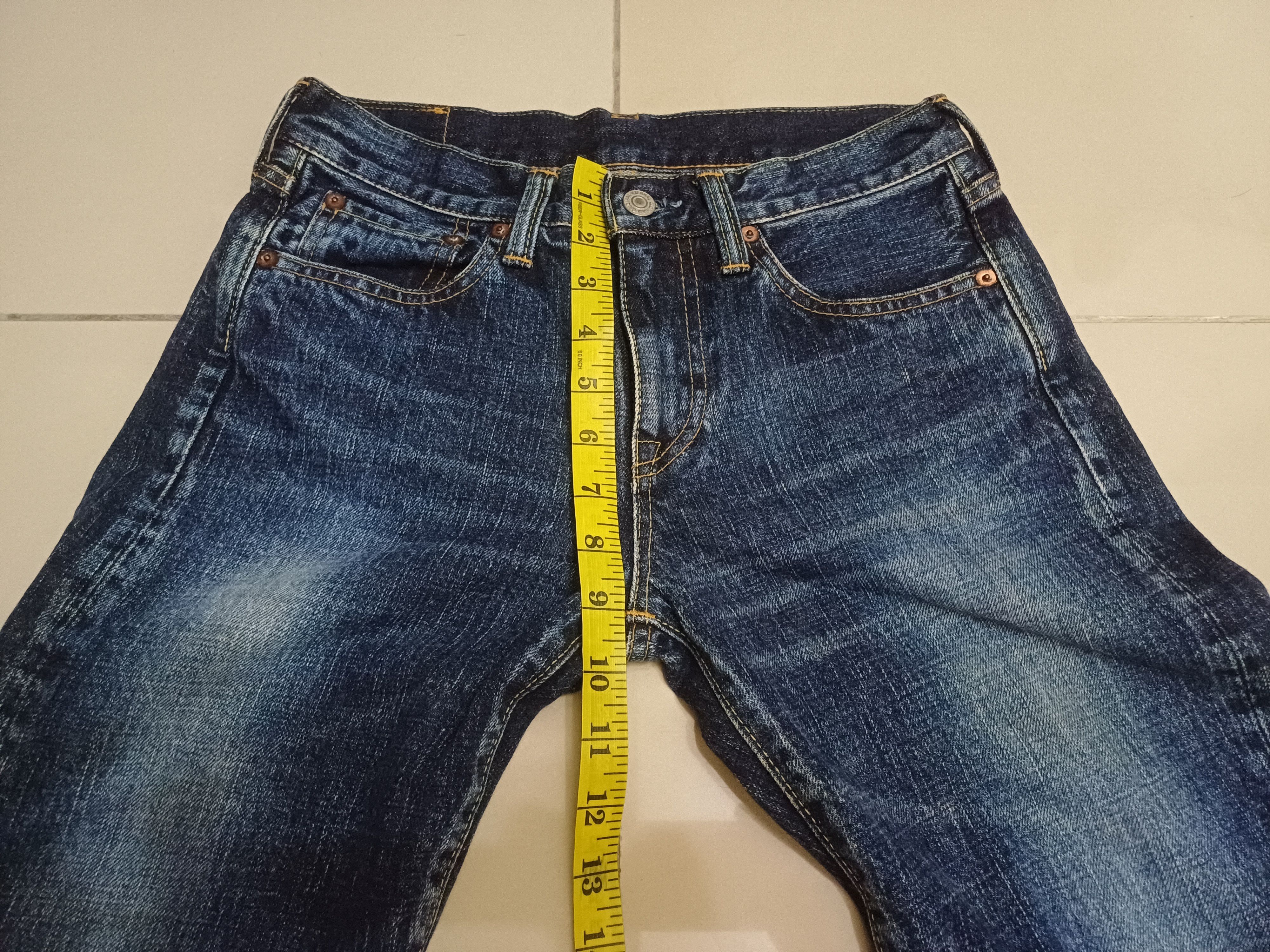Japanese Brand Nice Jeans Deep Blue by Eternal Clothing Size 28" / US 6 / IT 42 - 11 Thumbnail