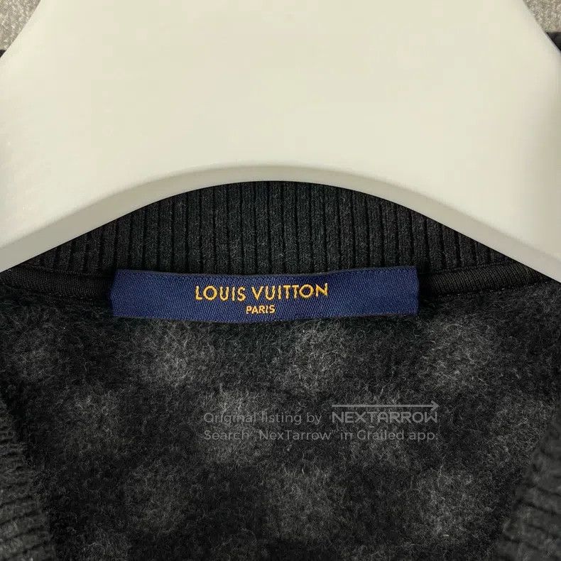 Louis Vuitton Louis Vuitton Pin Checker Knit Zip Jacket Size US L / EU 52-54 / 3 - 4 Thumbnail