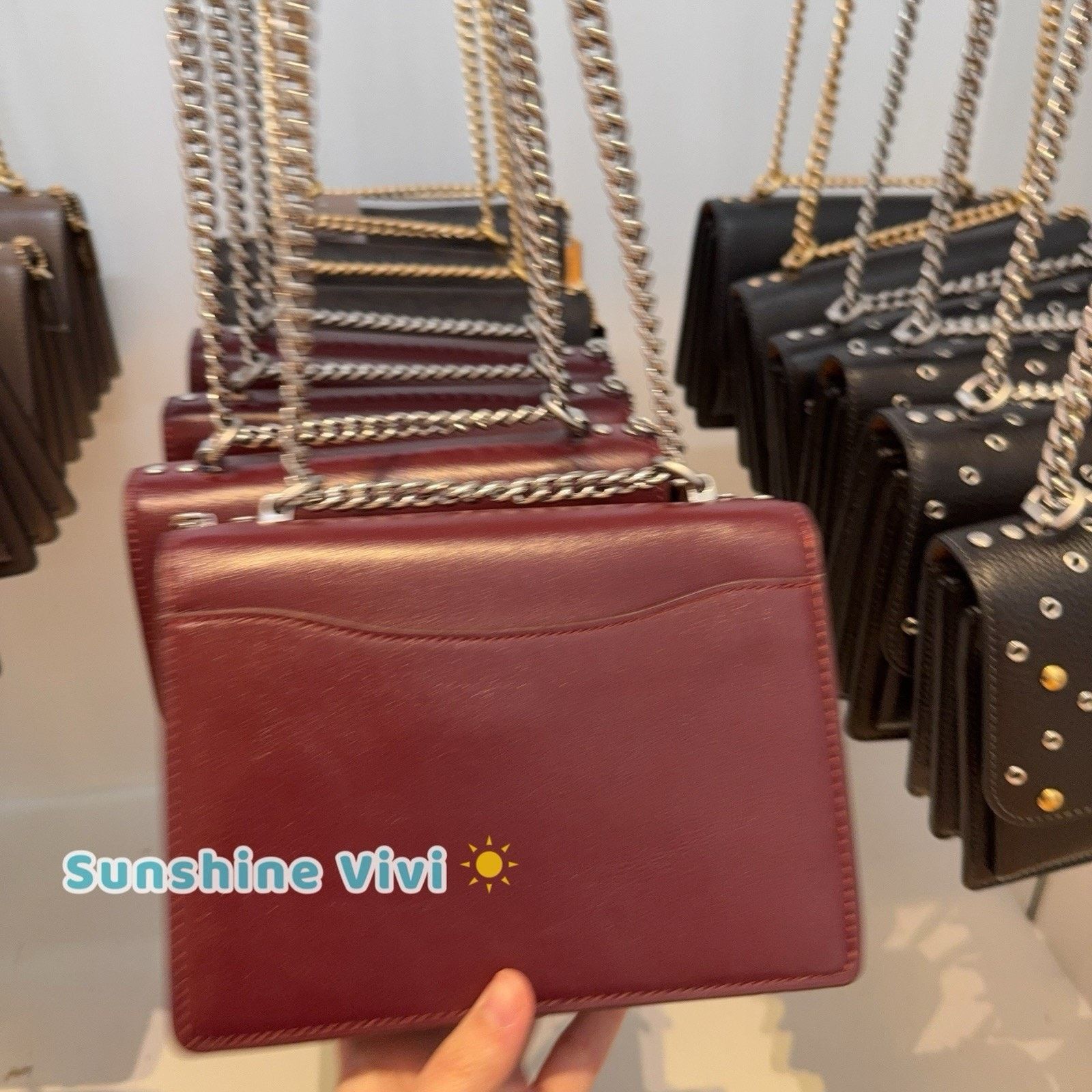 Coach NWT Coach Mini Klare Crossbody Bag CCE89 Leather DARK WINE Size ONE SIZE - 2 Thumbnail