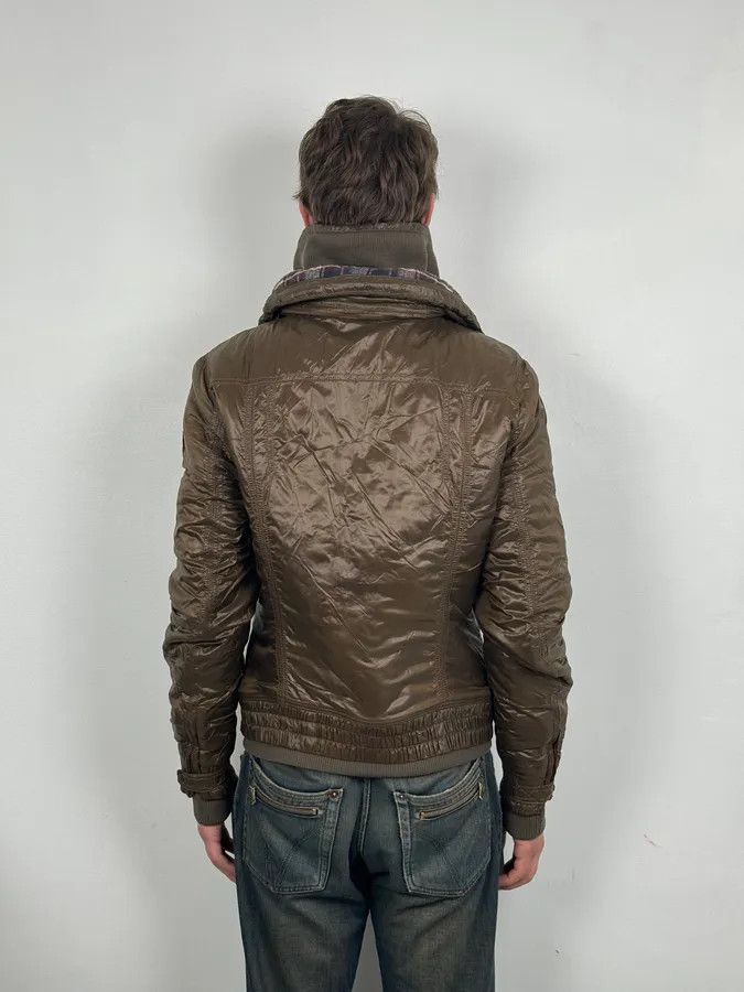 Dolce & Gabbana 2000s Dolce & Gabbana Multi Pockets Cargo Brown Puffer Jacket Size US M / EU 48-50 / 2 - 3 Thumbnail