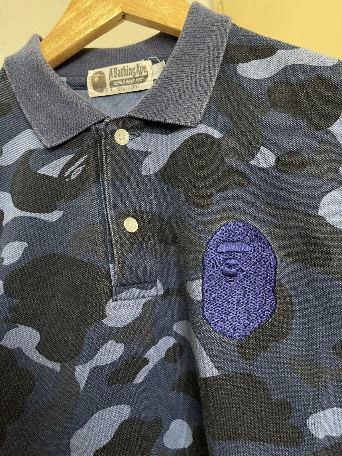 Bape Color Camo Ape Head Polo Size US M / EU 48-50 / 2 - 3 Thumbnail