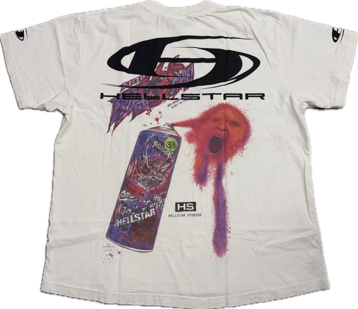 HELLSTAR Hellstar Spray Paint Kid T-shirt Size US XL / EU 56 / 4 - 3 Thumbnail
