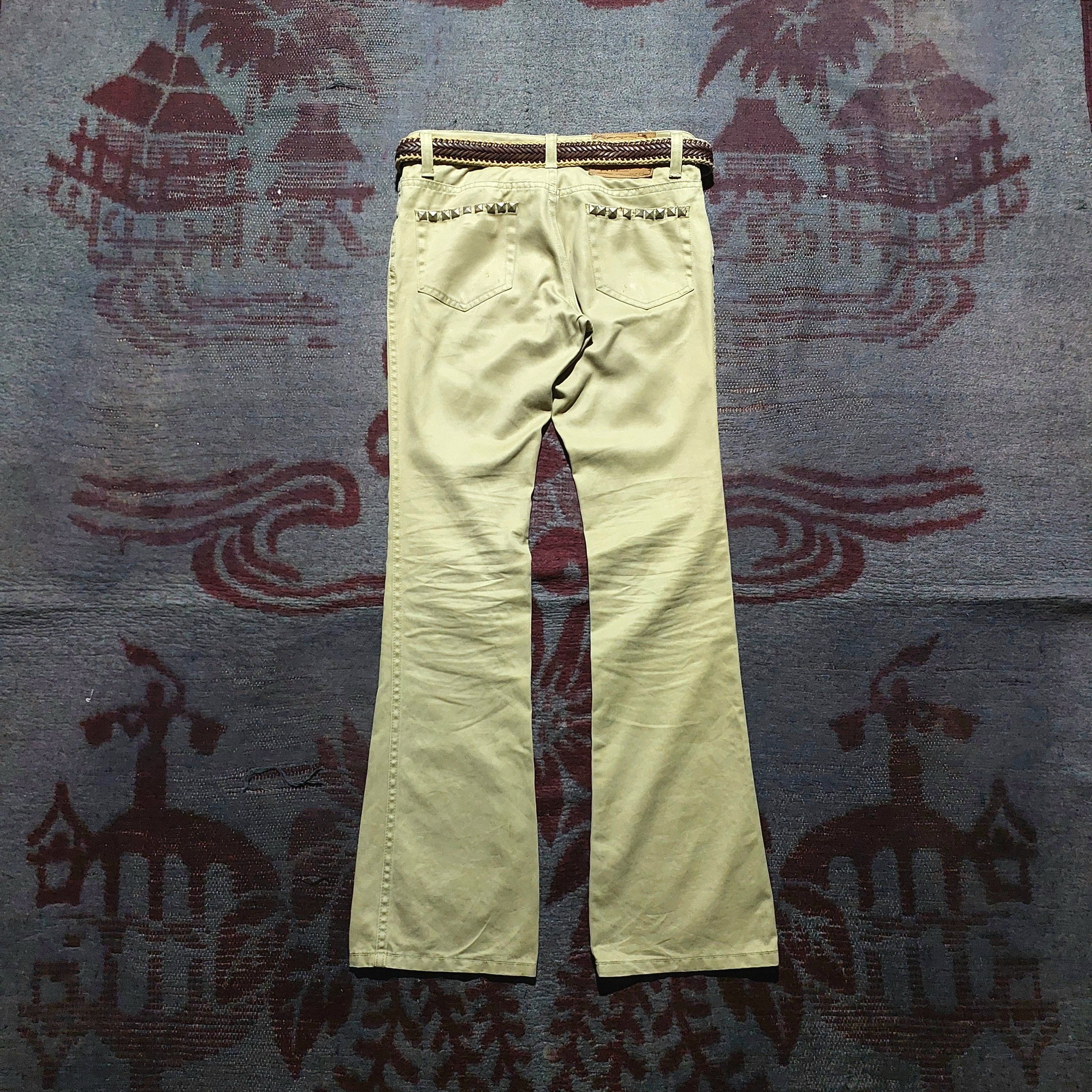 5351 POUR LES HOMMES × Japanese Brand Archive 5351 pour les hommes flare jeans plus belt Size US 32 / EU 48 - 4 Thumbnail