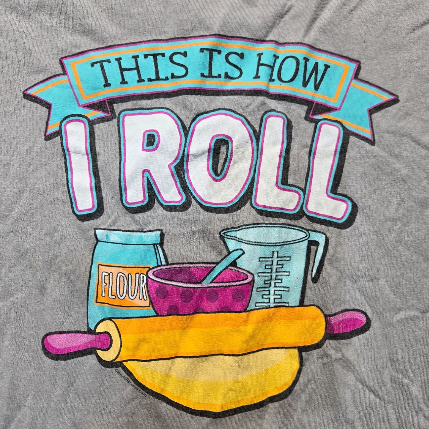 Vintage This Is How I Roll T-Shirt Mens M Gray Cotton Short Sleeve Crew Neck 2020-2029 Shirt Print Beast Size US M / EU 48-50 / 2 - 2 Thumbnail