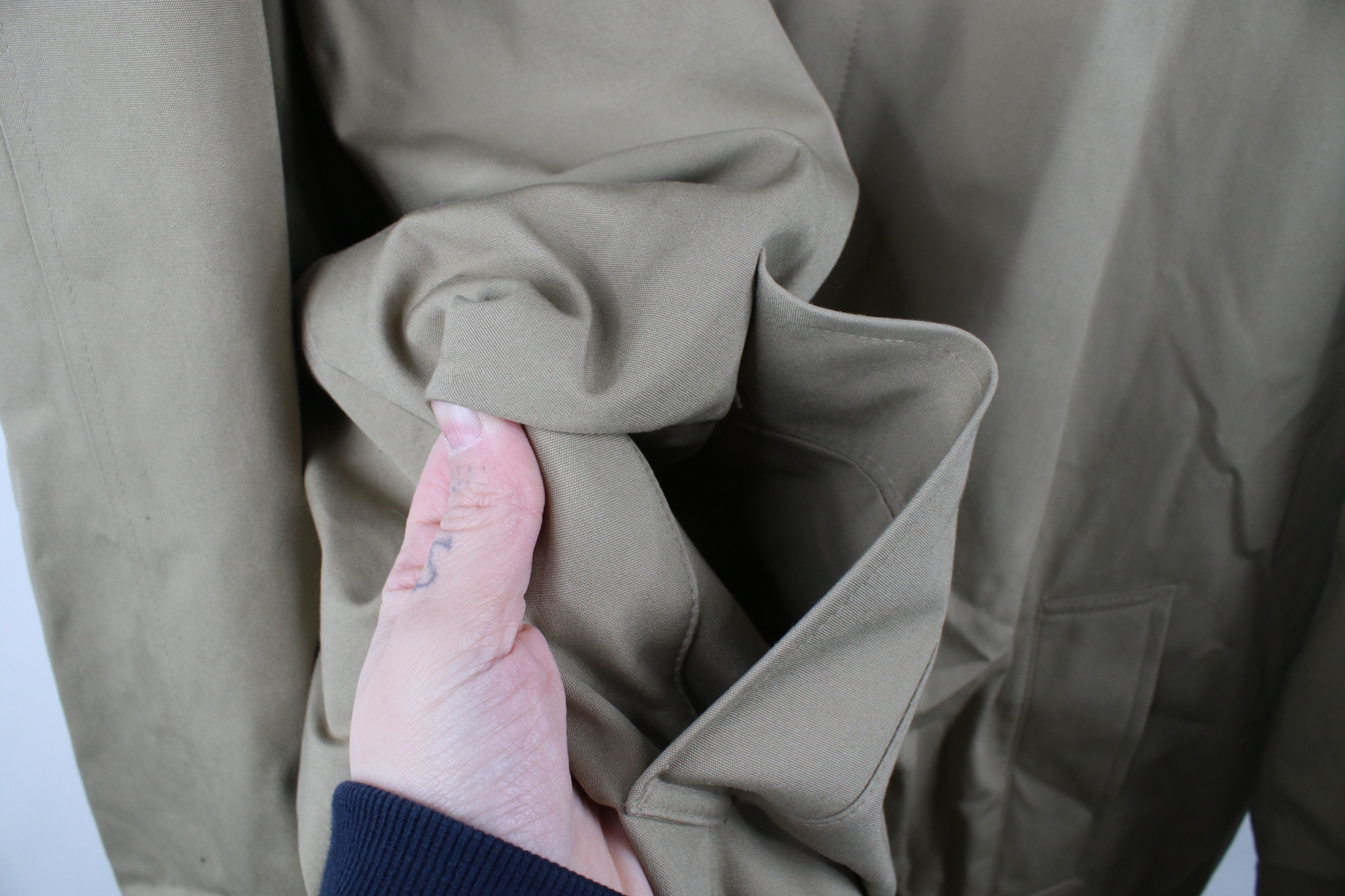 Vintage Vintage 90s Streetwear Lined Trench Coat Rain Jacket Beige Size US XXL / EU 58 / 5 - 7 Thumbnail