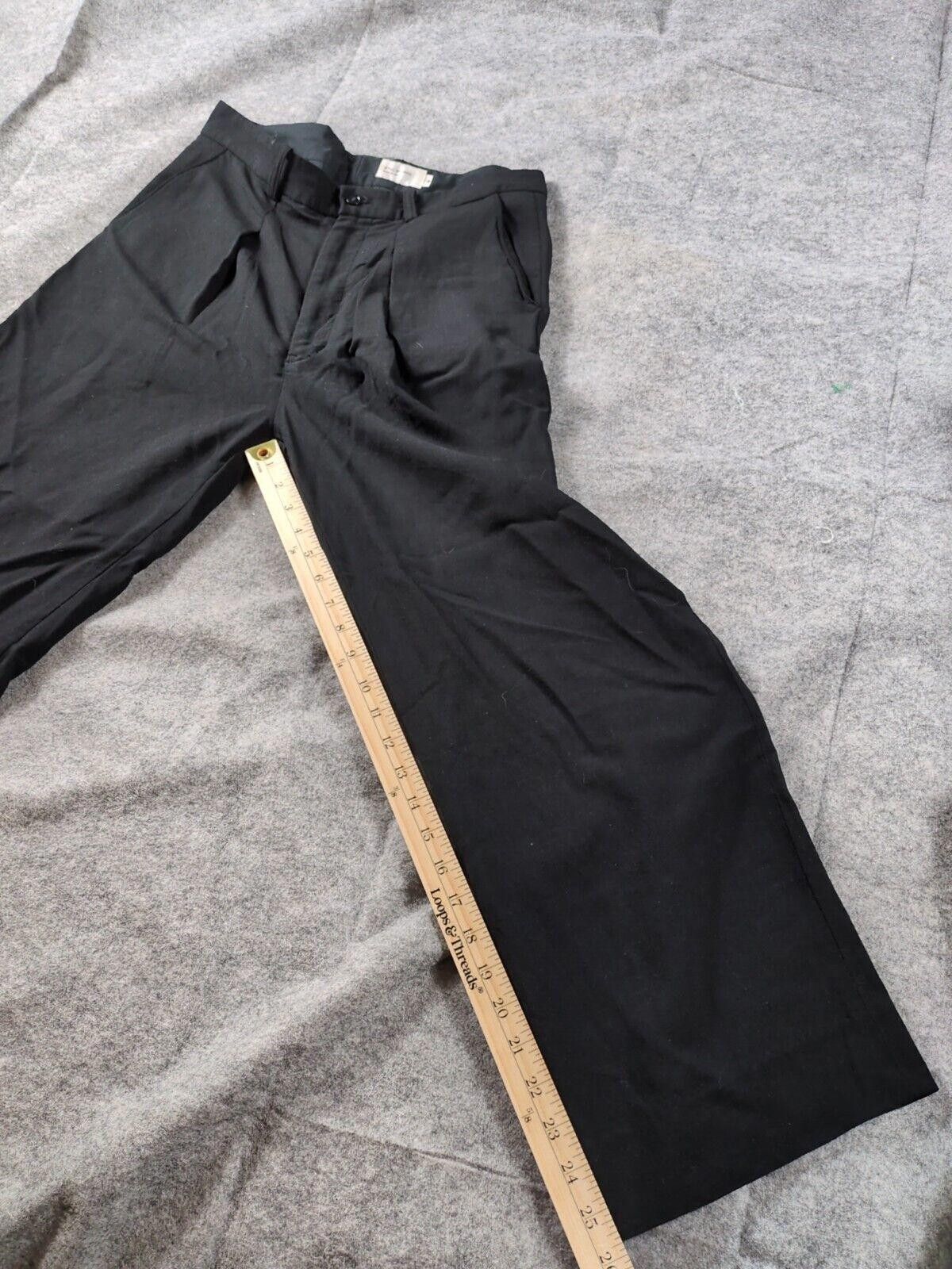 STILL BY HAND STILL BY HAND Pants Black 46 (30x26) Cropped High Rise Japan Size US 32 / EU 48 - 2 Thumbnail