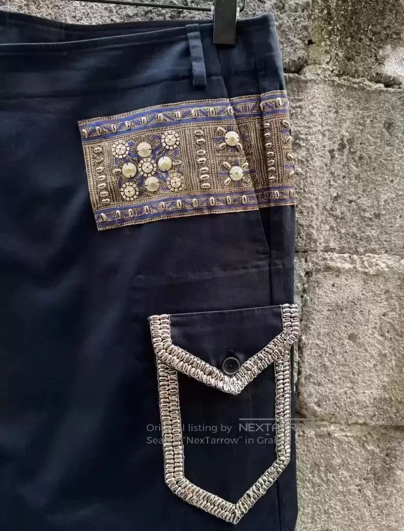 Dries Van Noten Dries van noten Heavy industry manual beading embroidery ov Size US 30 / EU 46 - 5 Thumbnail