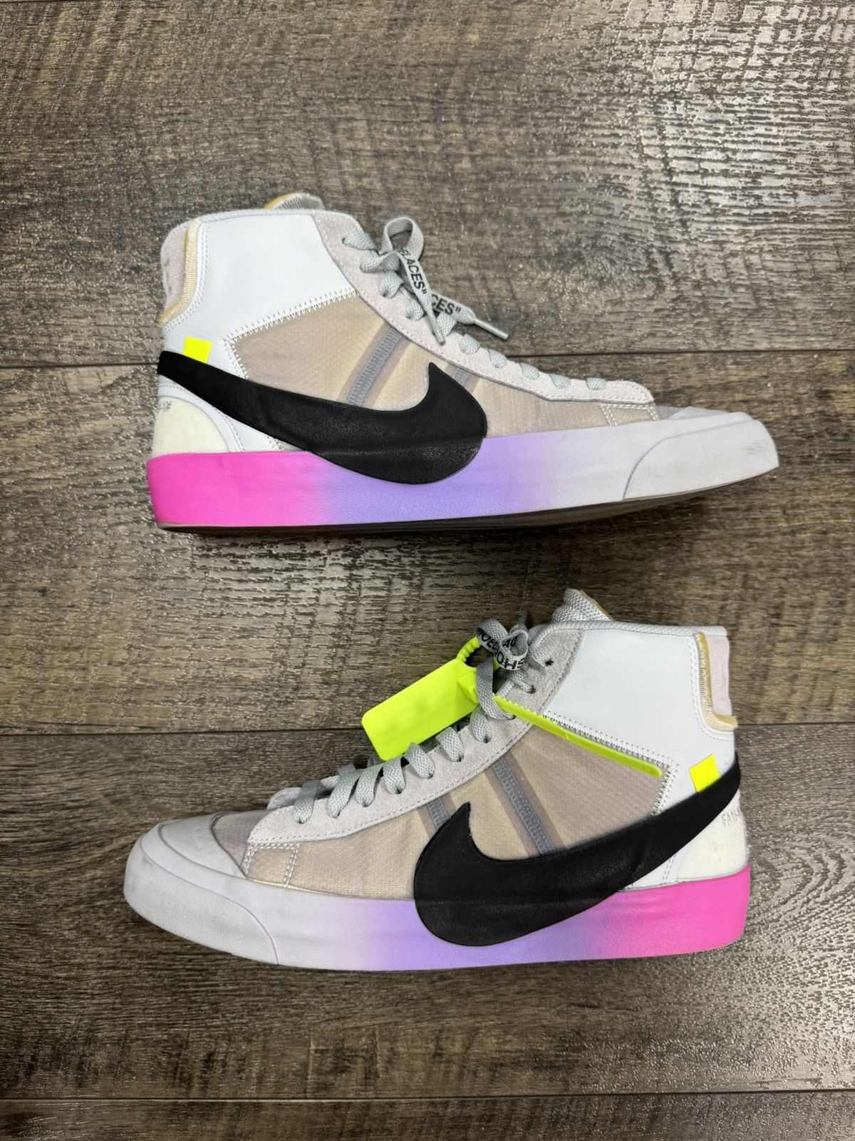 Nike × Off-White Serena Williams Blazer Studio Mid ‘Queen’ (10) Size US 10 / EU 43 - 2 Thumbnail