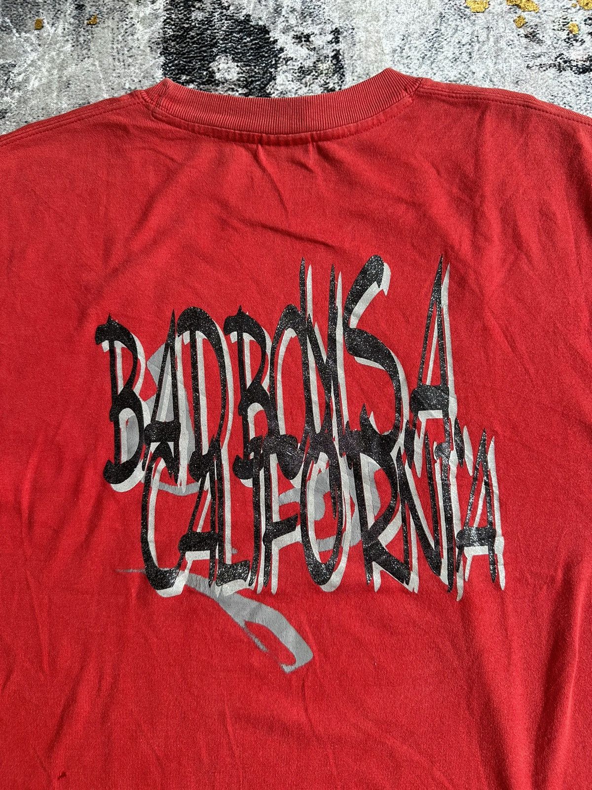 Japanese Brand LOOK A BADBOY CRAZY FADED POEM TSHIRT Size US M / EU 48-50 / 2 - 2 Thumbnail