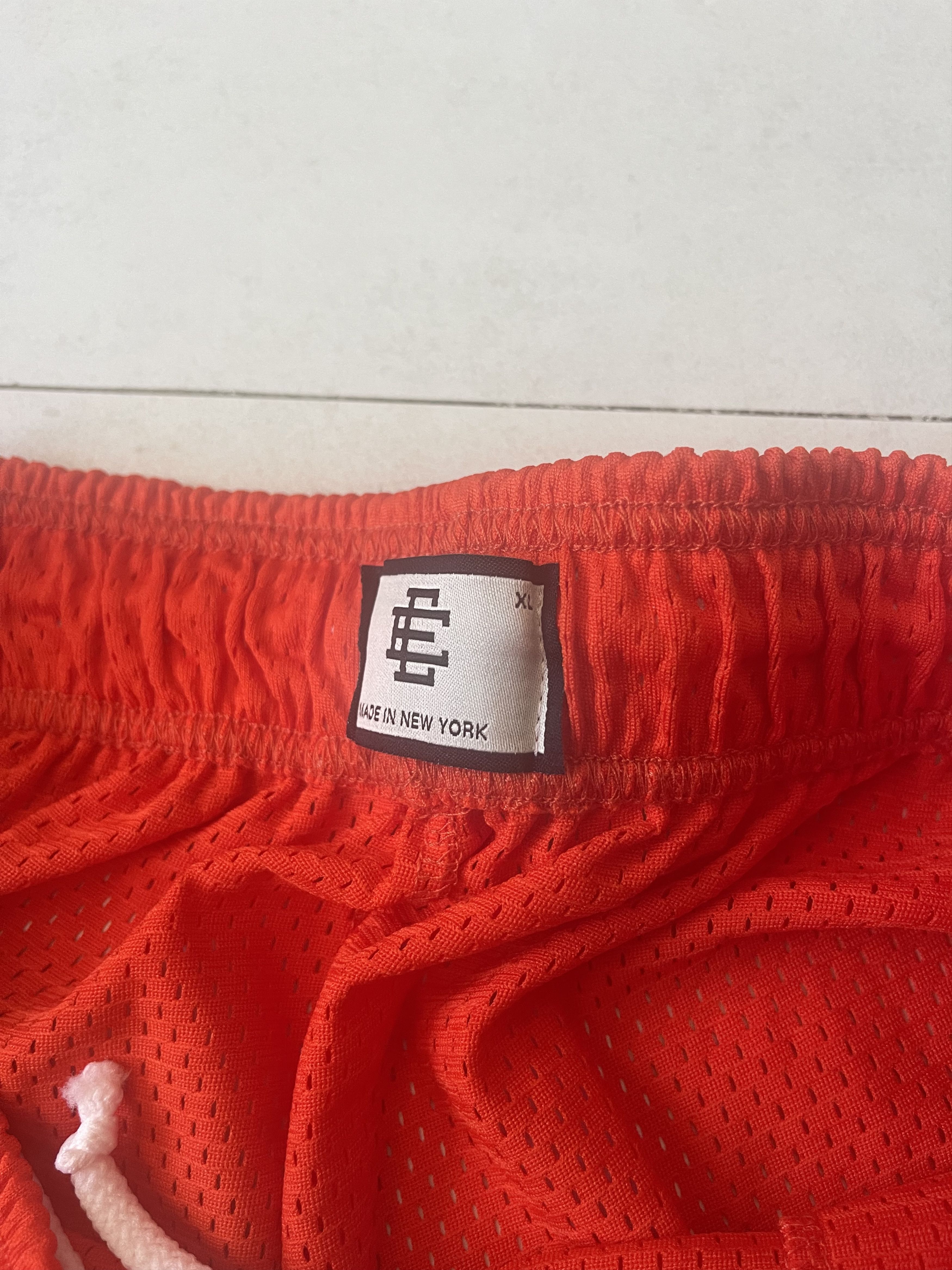 Eric Emanuel Eric Emanuel EE Basic Short - Orange XL Size US 35 - 2 Thumbnail