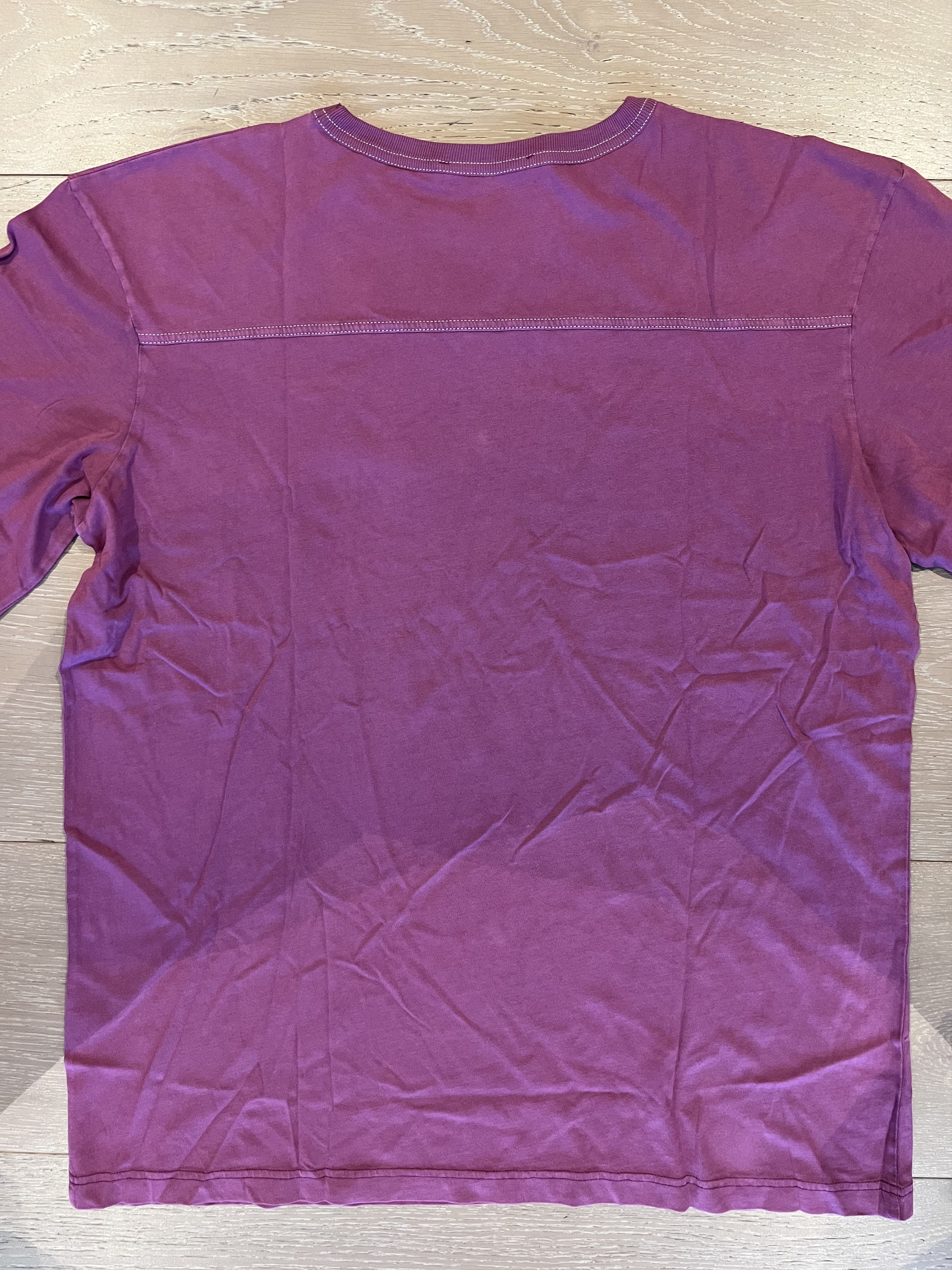 Acne Studios 💚 Acne Studios Embroidered Burgundy T-Shirt Medium NEW Size US M / EU 48-50 / 2 - 5 Thumbnail