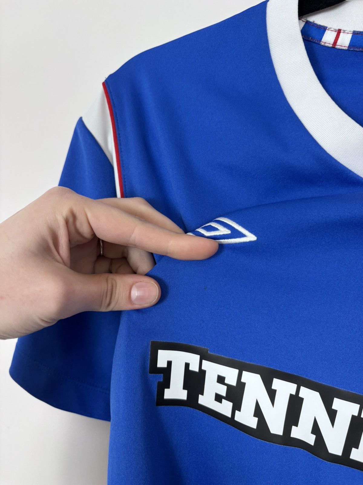 Umbro Umbro Rangers 2011/2012 Home Football Soccer Jersey Shirt Size L / US 10 / IT 46 - 7 Thumbnail