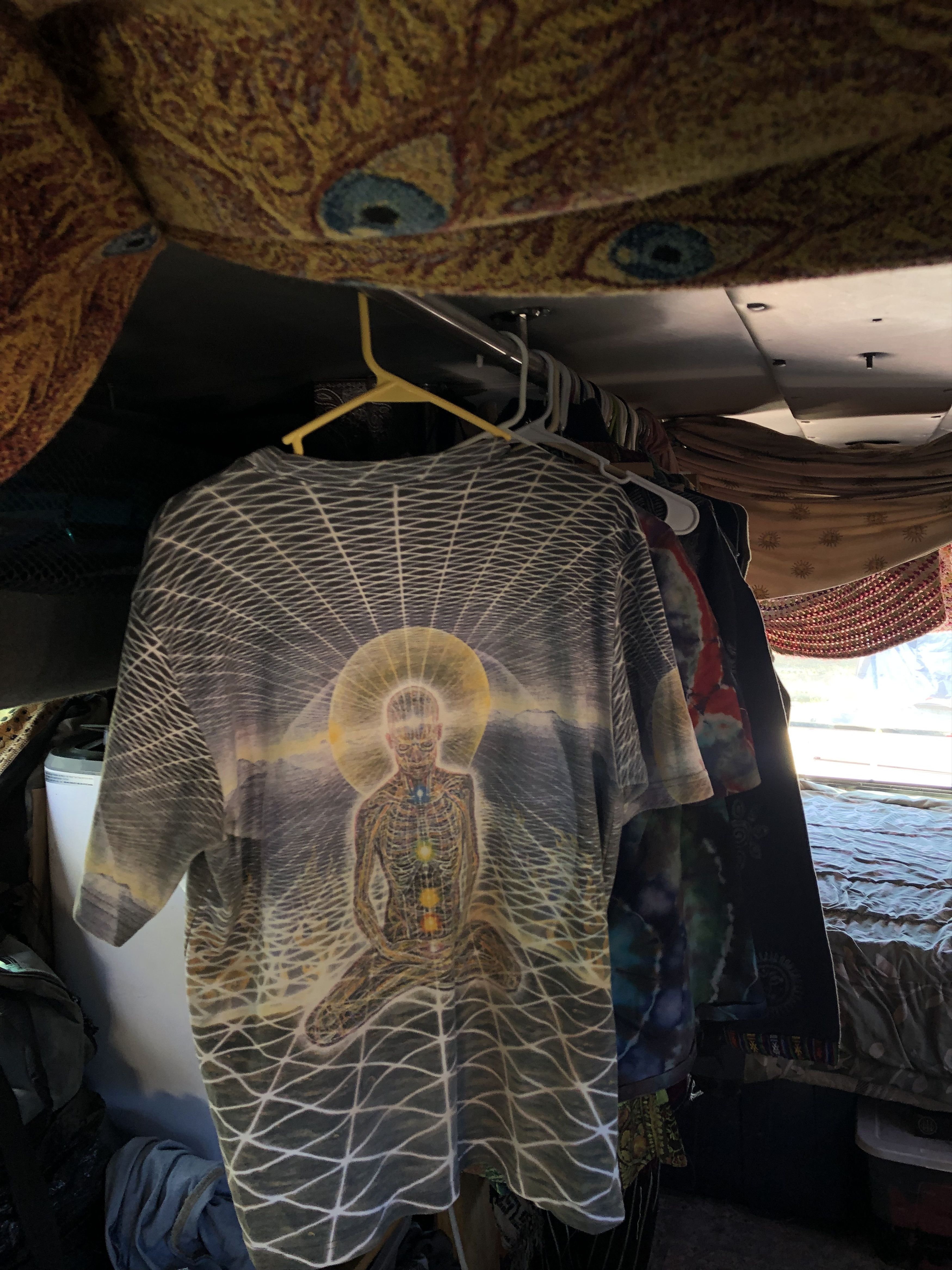 Other Alex Grey x Crsytal Tara InVisions Psychedelic Shirt Size US L / EU 52-54 / 3 - 2 Thumbnail