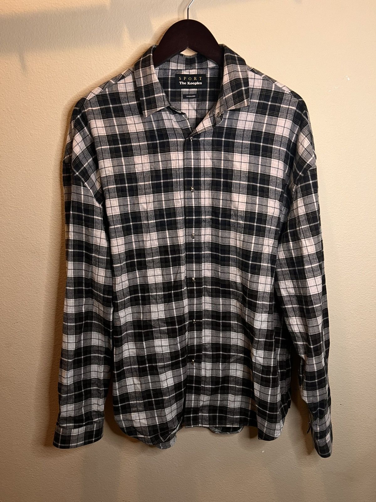 The Kooples The Kooples Sport Oversized Skull Button-Up Shirt Size US M / EU 48-50 / 2 - 1 Thumbnail