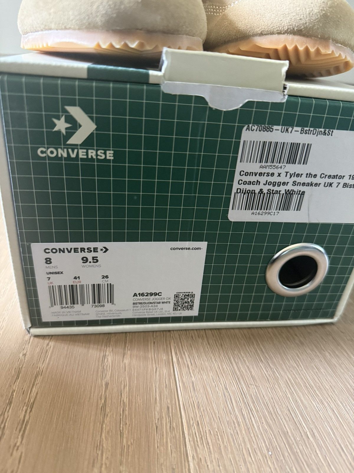 Converse × Golf le Fleur Size 8 - Golf Le Fleur x Converse Coach Jogger Bistre Dijon Size US 8 / EU 41 - 9 Thumbnail