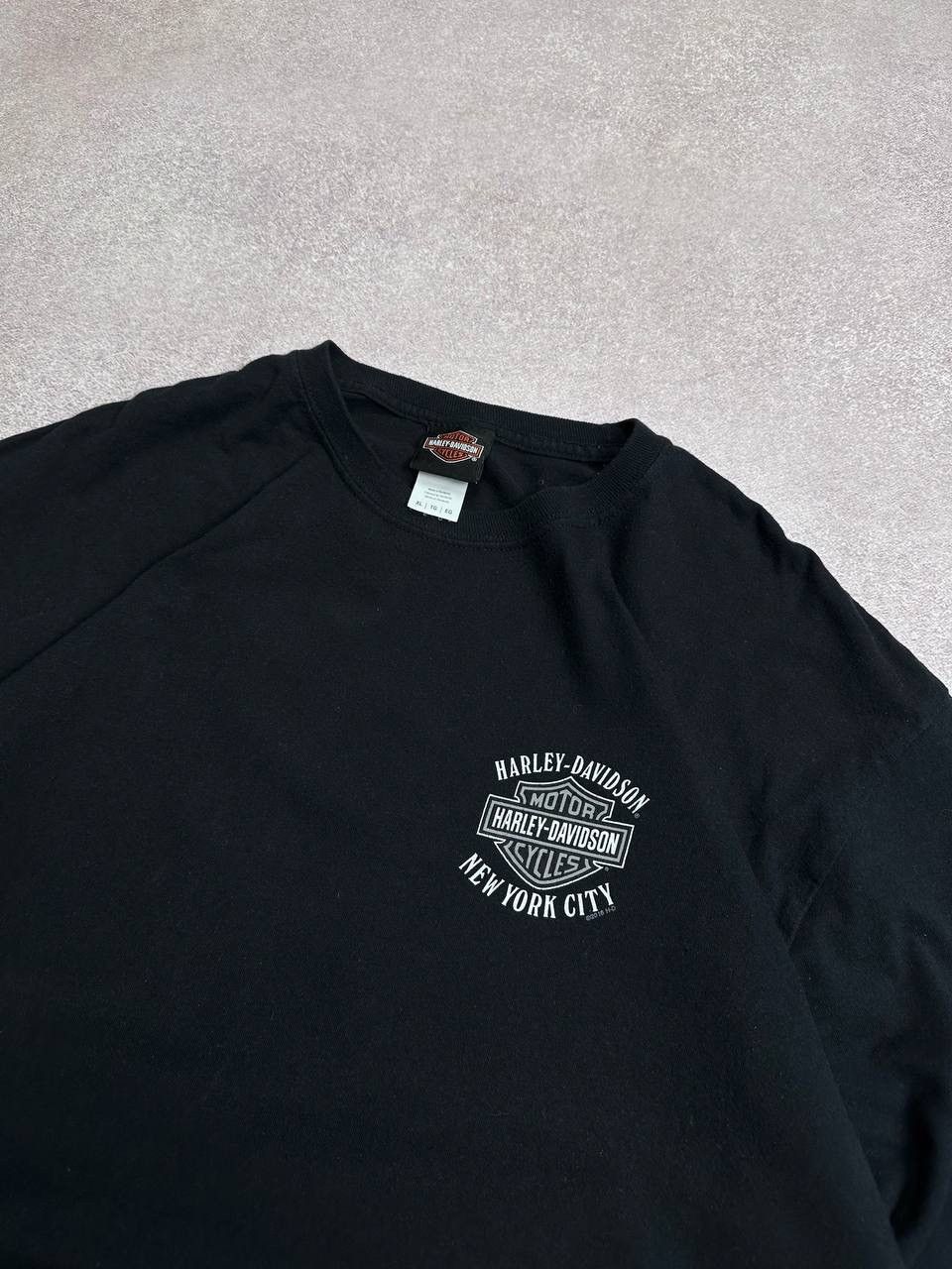 Harley Davidson Vintage Harley Davidson NYC Moto Racing Longsleeve Shirt XL Size US XL / EU 56 / 4 - 6 Thumbnail
