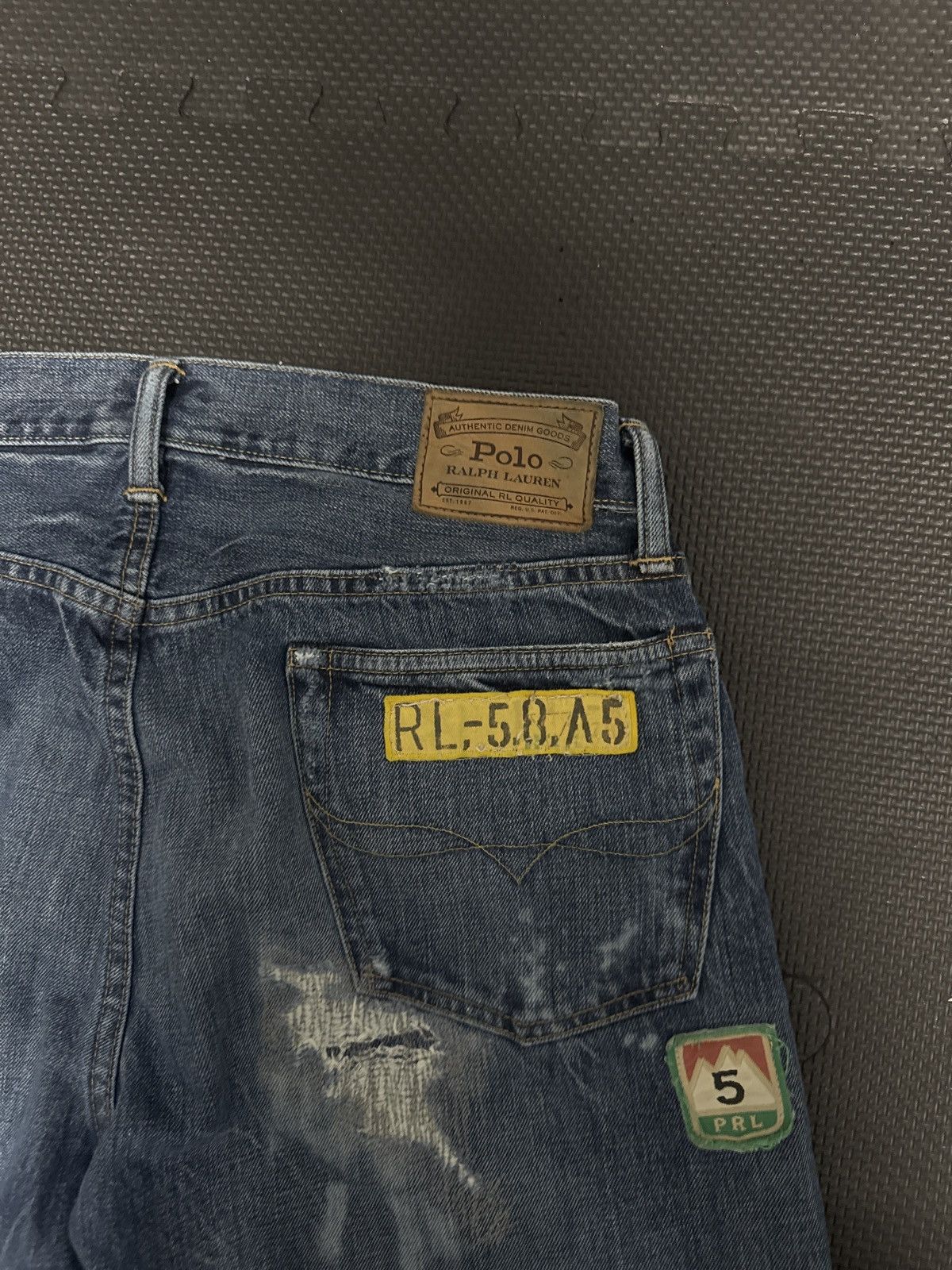 Polo Ralph Lauren Vintage Classic Graphic Jean Polo Ralph Lauren Size US 32 / EU 48 - 6 Thumbnail