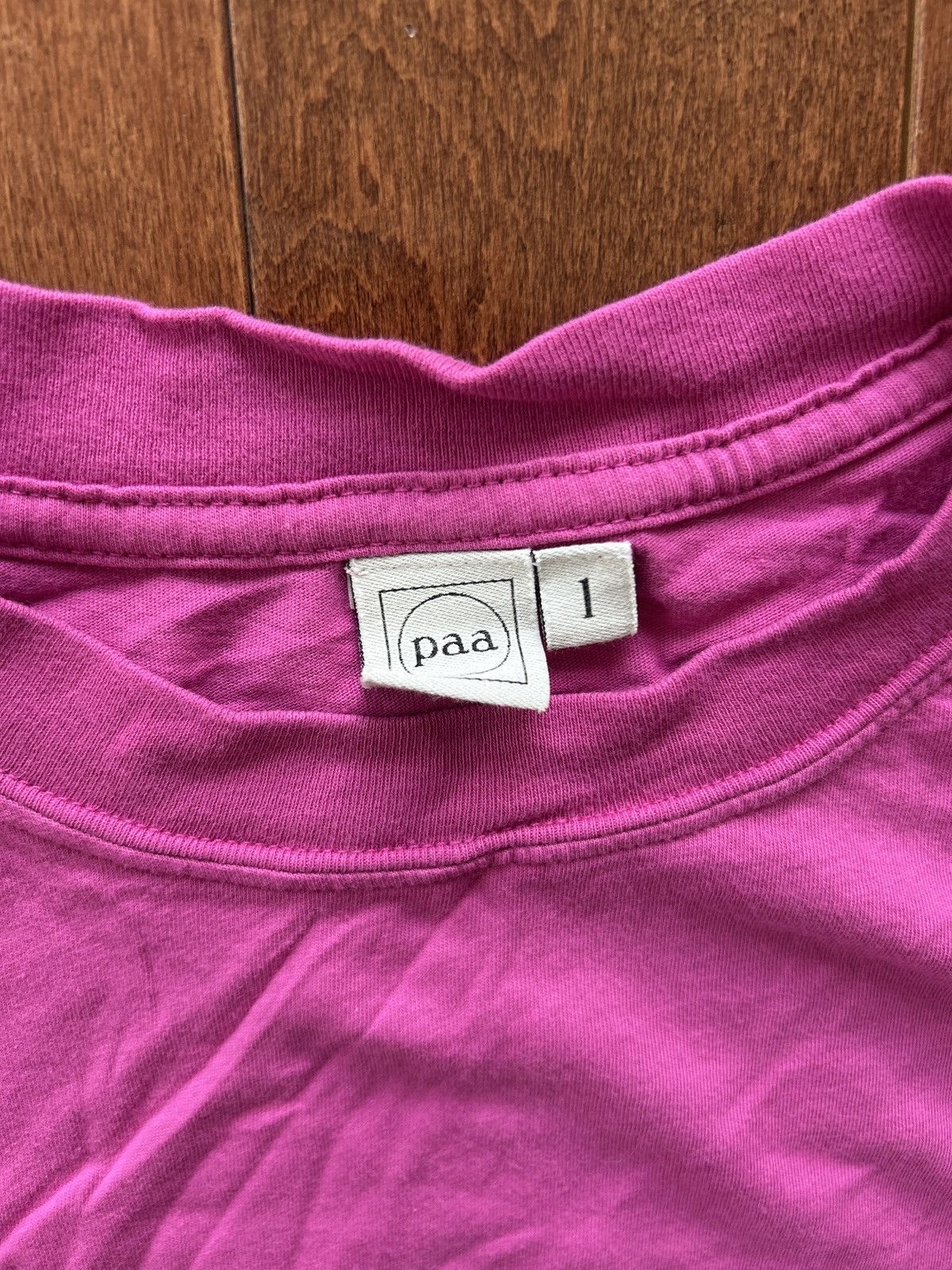 Paa Paa Long sleeve t shirt size large pink Size US L / EU 52-54 / 3 - 4 Thumbnail