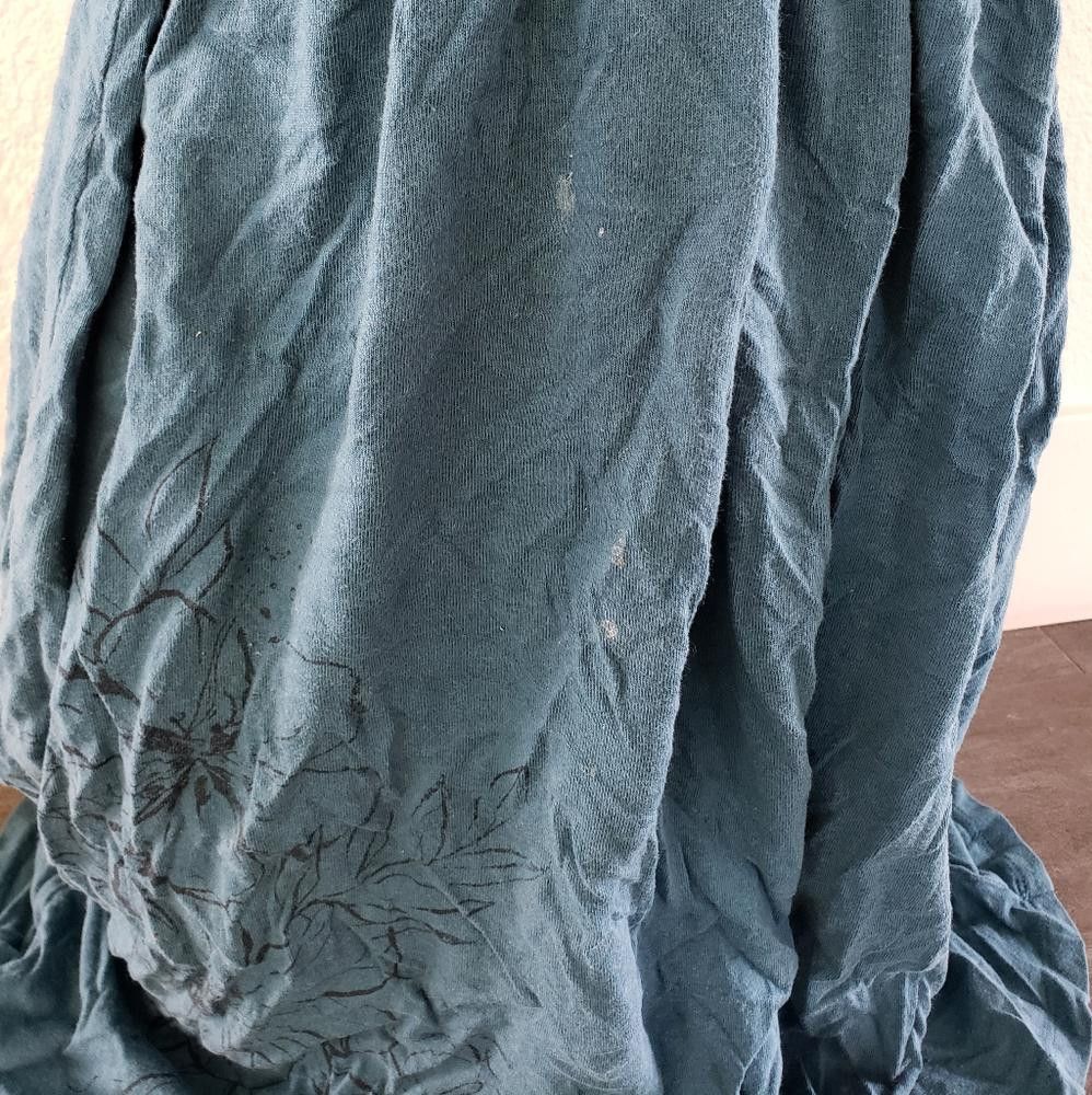 Sonoma Blue Black Floral Detailed Sonoma Flowy Midi Size L / US 10 / IT 46 - 3 Thumbnail