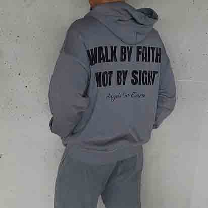 Japanese Brand × Vintage Faith Graphic Print Pocket Hoodie Size US XXL / EU 58 / 5 - 4 Thumbnail