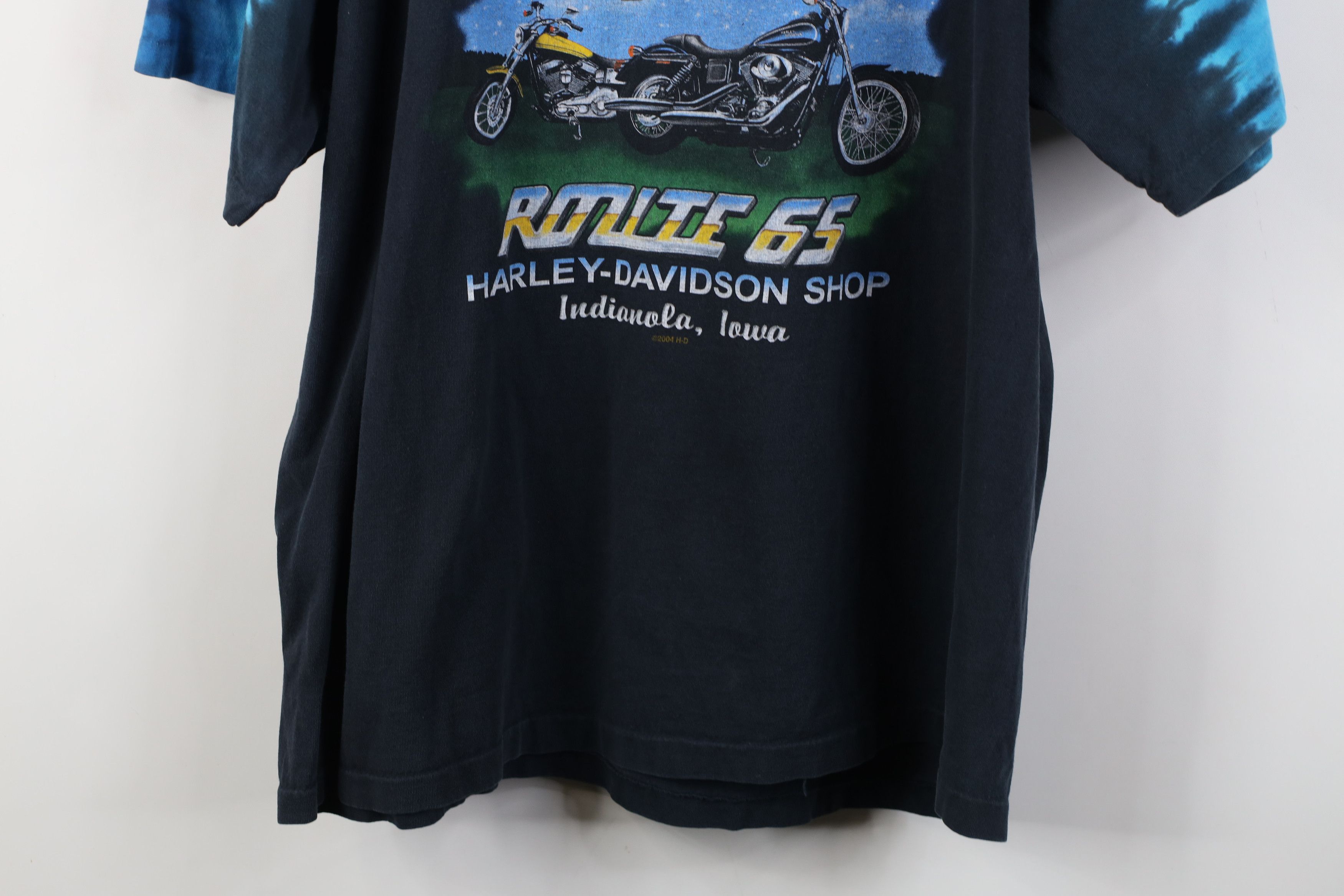 Harley Davidson Vintage Y2K Harley Davidson Tribal Fire Flames T-Shirt USA Size US L / EU 52-54 / 3 - 15 Thumbnail