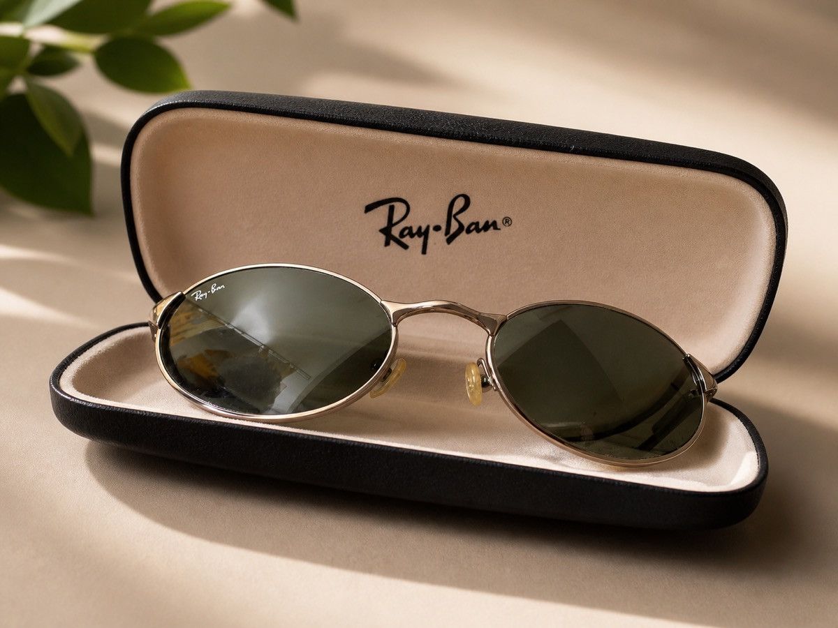 RayBan Vintage Ray-Ban W2839 Oval Metal Sunglasses 90s Archive Size ONE SIZE - 1 Thumbnail