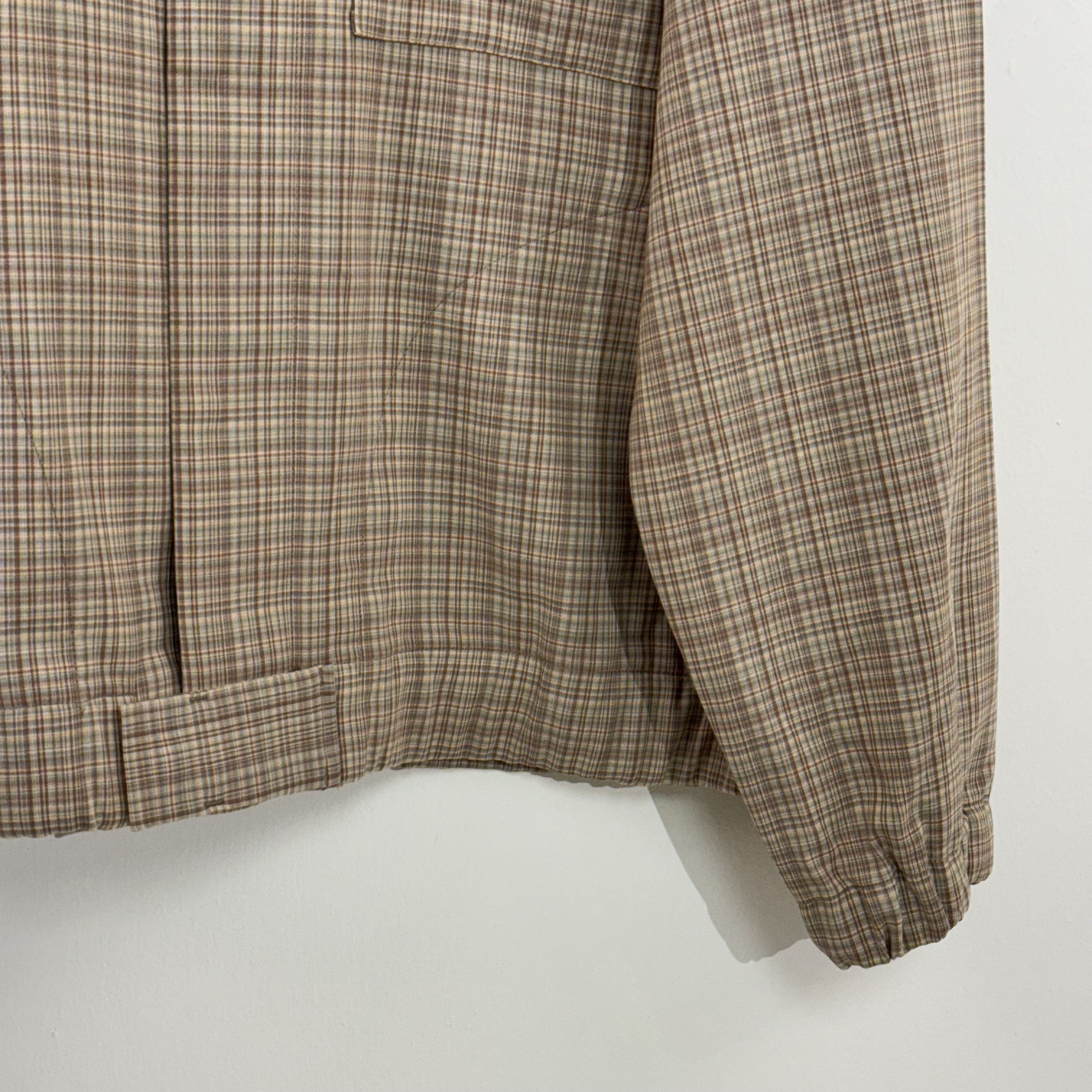 Auralee Auralee Hard Twist Wool Check Blouson Size US L / EU 52-54 / 3 - 4 Thumbnail