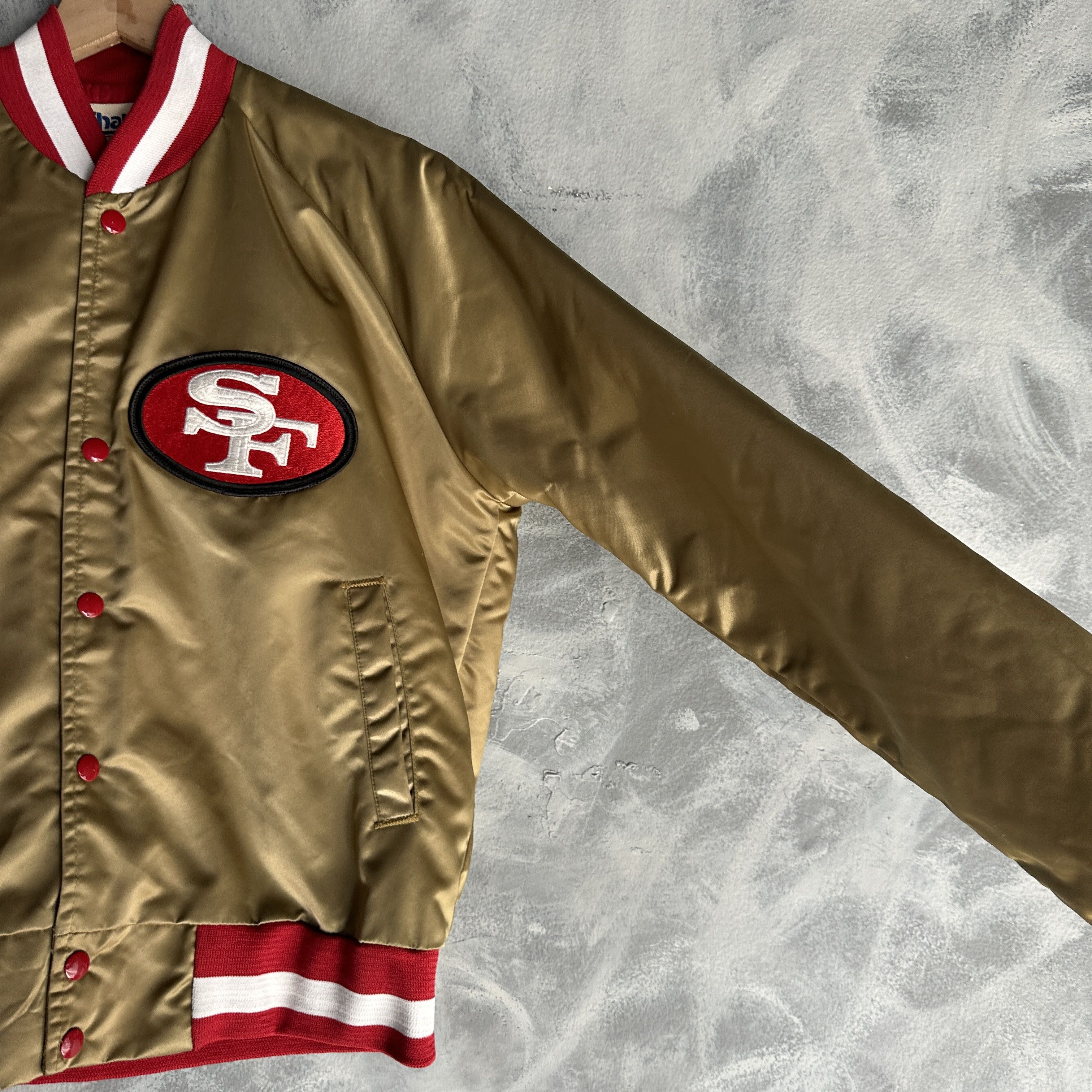 Chalk Line Vtg Chalk Line San Francisco Satin Bomber Jacket Spellout Size US M / EU 48-50 / 2 - 6 Thumbnail