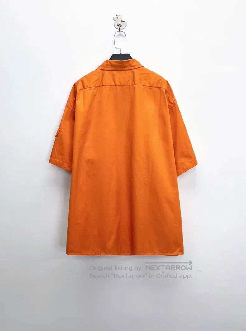 Balenciaga Balenciaga Orange Oversized Shirt Jacket. Size US M / EU 48-50 / 2 - 2 Thumbnail