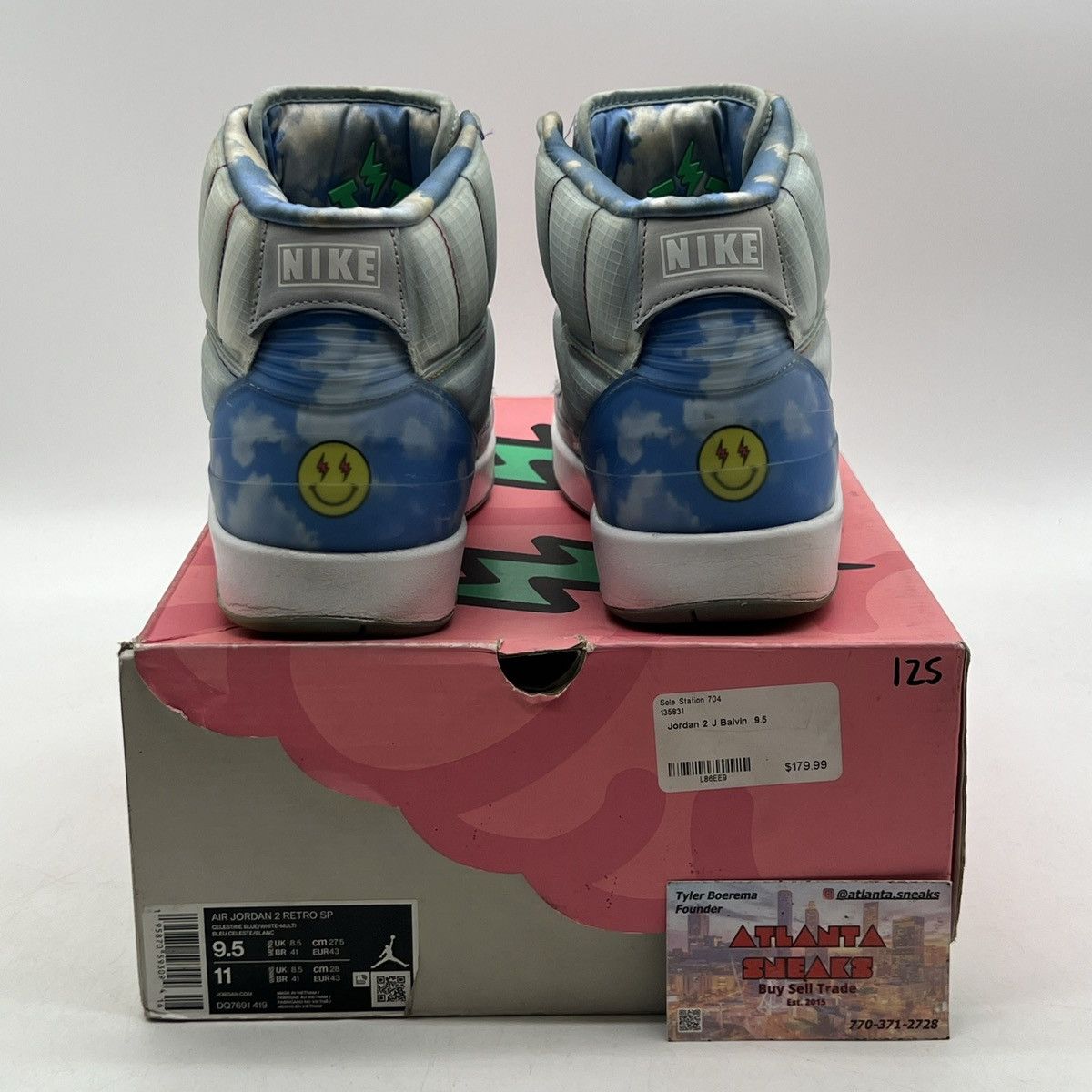 Jordan Brand J.Balvin x air Jordan 2 Size US 9.5 / EU 42-43 - 3 Thumbnail