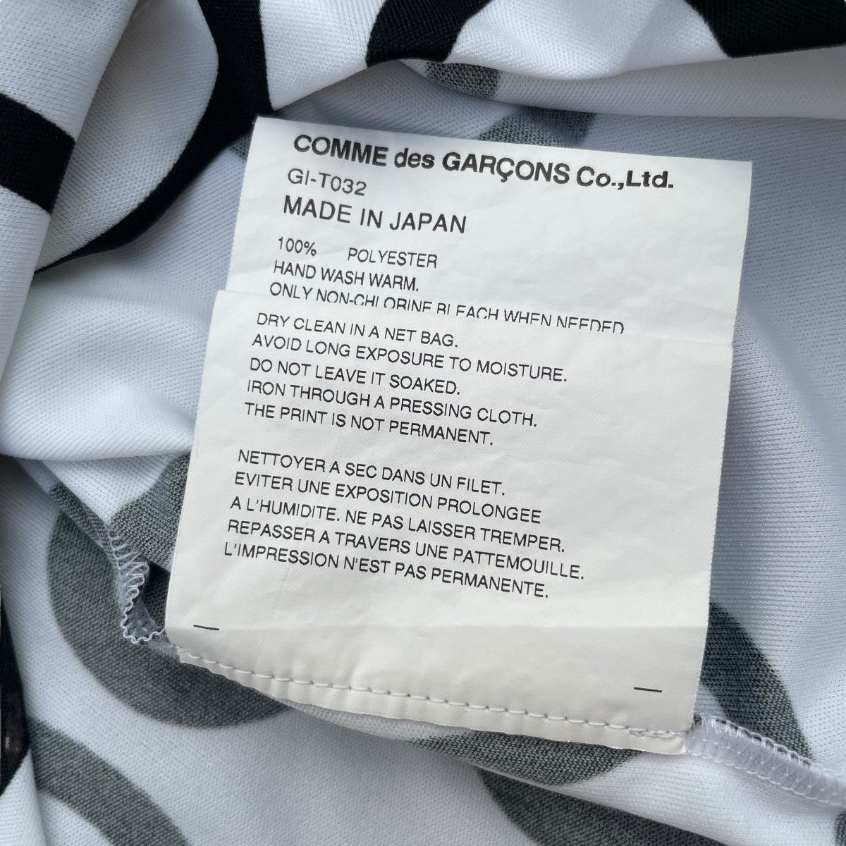 Comme des Garcons Comme des Garcons Dri-fit Floral Print Shirt Size M / US 6-8 / IT 42-44 - 10 Thumbnail