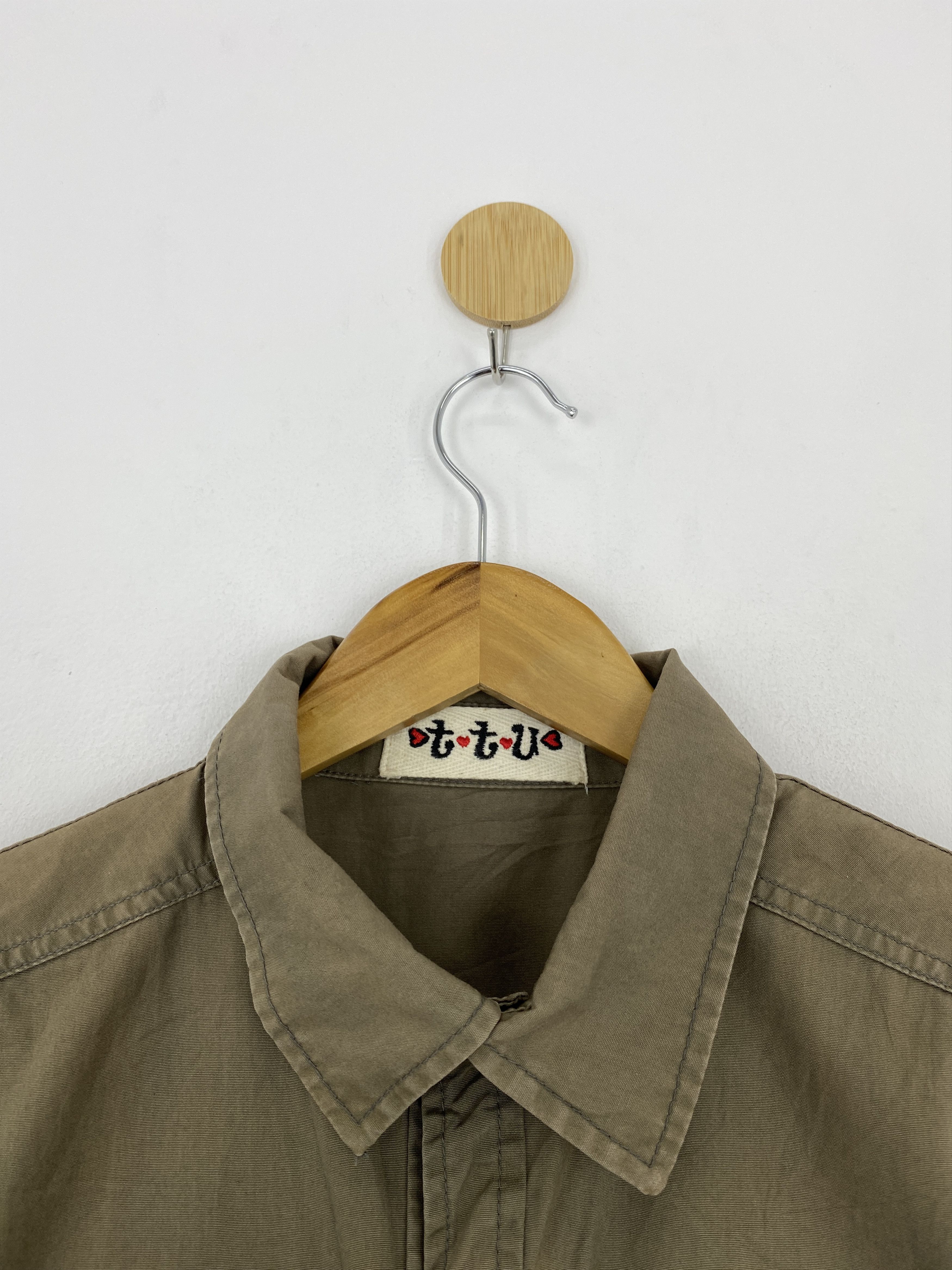 Japanese Brand Vintage Military Style Multi Pocket Denim Women Vest J1838 Size M / US 6-8 / IT 42-44 - 5 Thumbnail