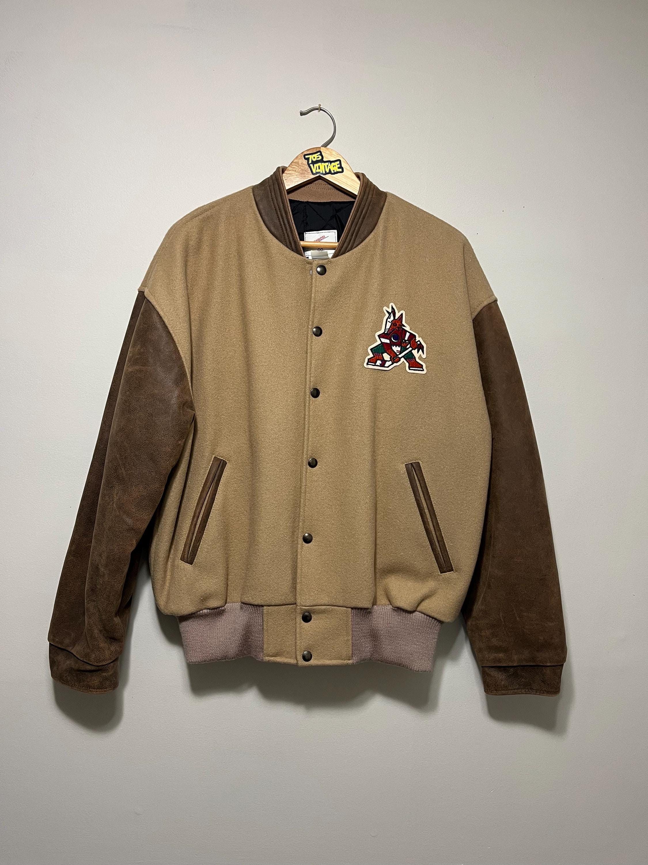 Vintage Vintage Phoenix Coyotes NHL Varsity Jacket Size US L / EU 52-54 / 3 - 1 Thumbnail