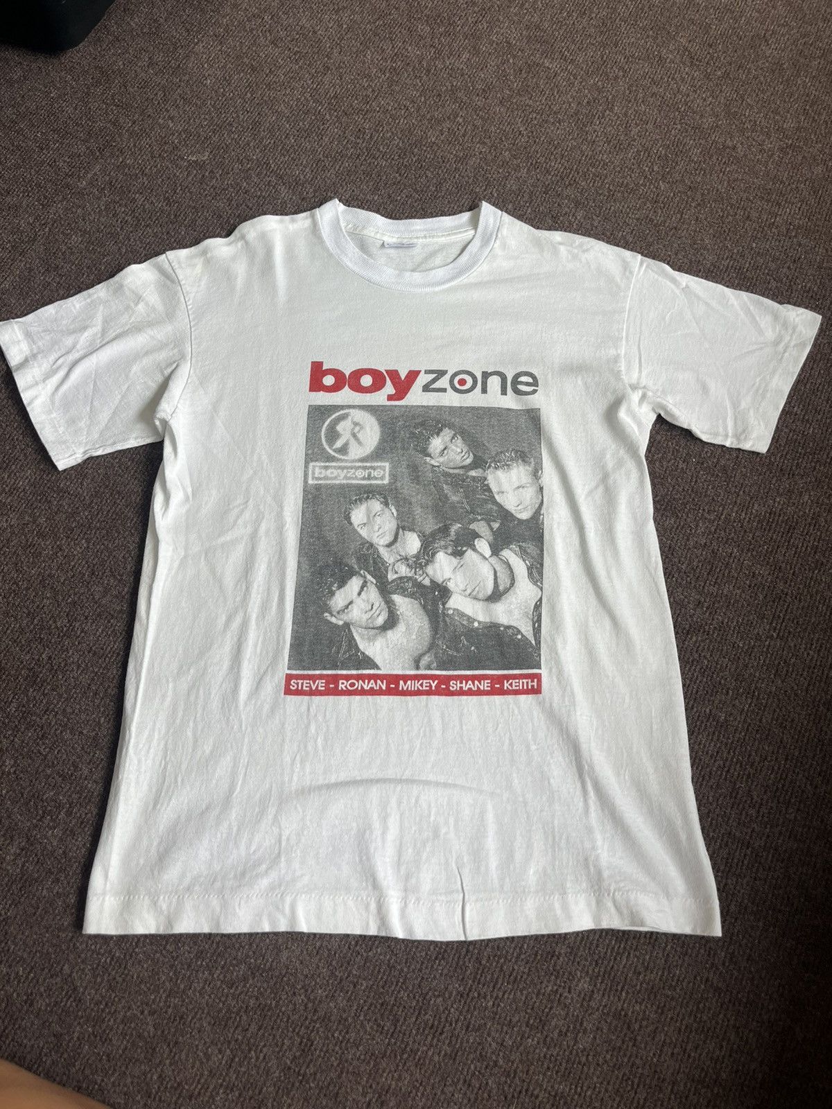 Band Tees Vintage Boy Zone album irish boyband 90’s Tshirt Size US M / EU 48-50 / 2 - 3 Thumbnail
