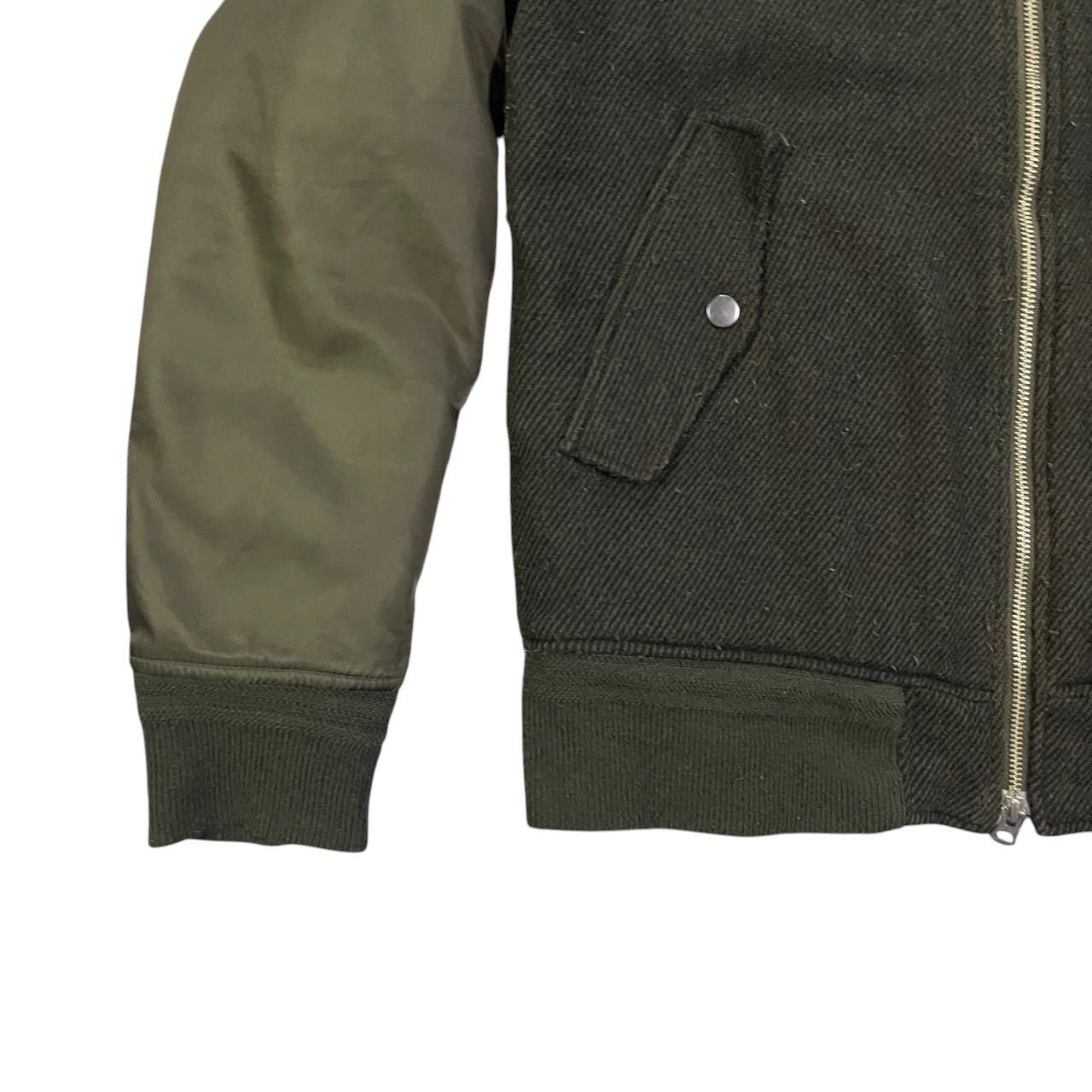 Japanese Brand Inherit Wool Bomber Jacket Camo Quilted Size US M / EU 48-50 / 2 - 3 Thumbnail