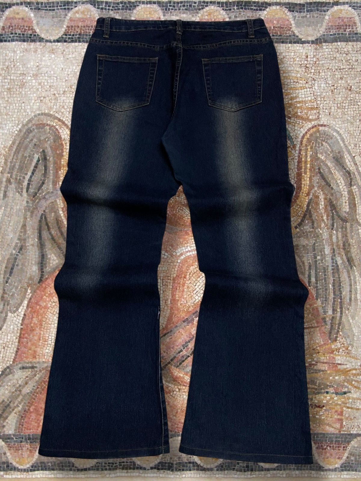 Hysteric Glamour Vintage 1990s Japan Haphazard Flared Sexy Girl Fancy Denim Size US 30 / EU 46 - 8 Thumbnail