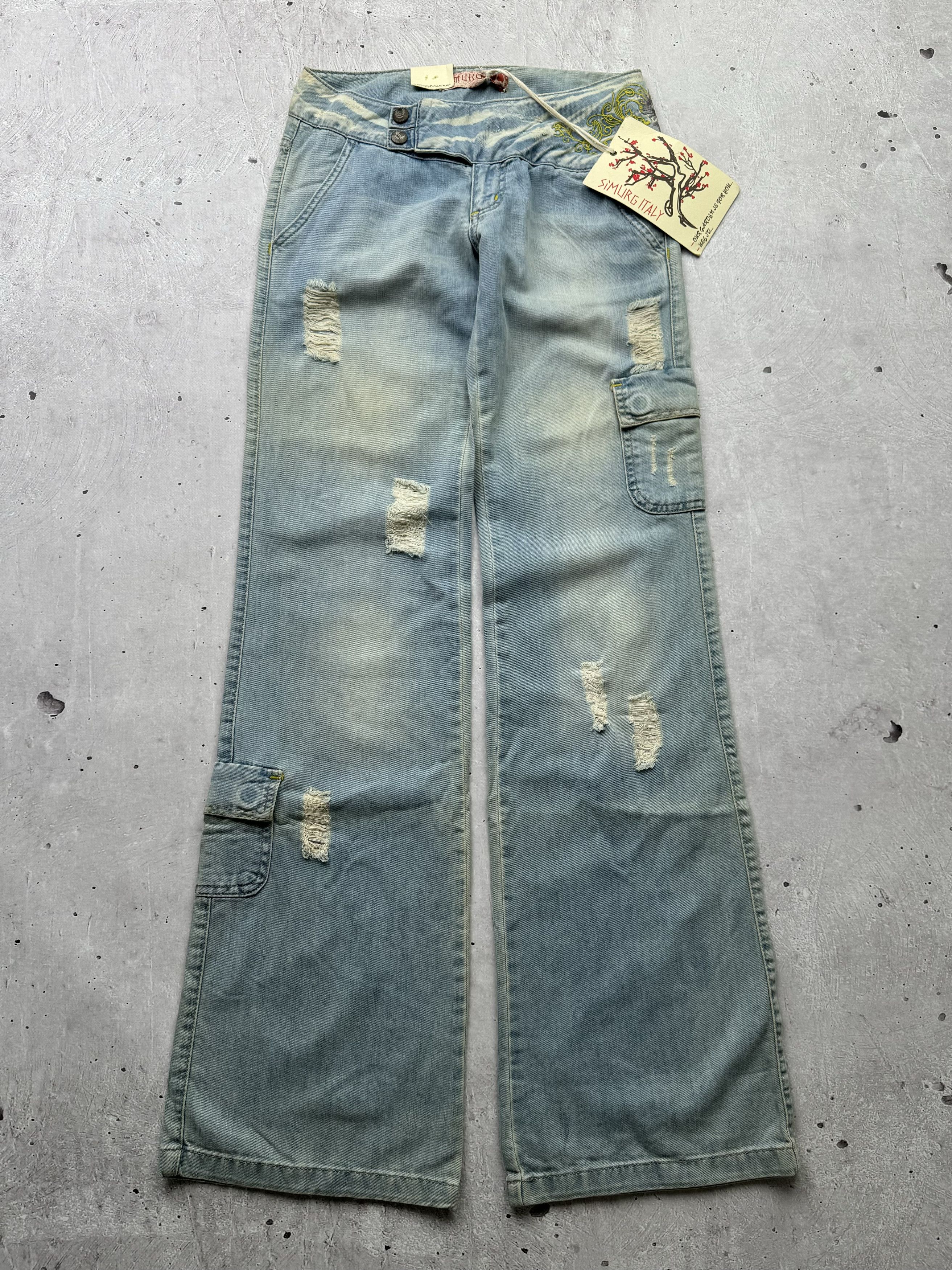 Vintage Vintage Flared Jeans Size 27" / US 4 / IT 40 - 1 Thumbnail