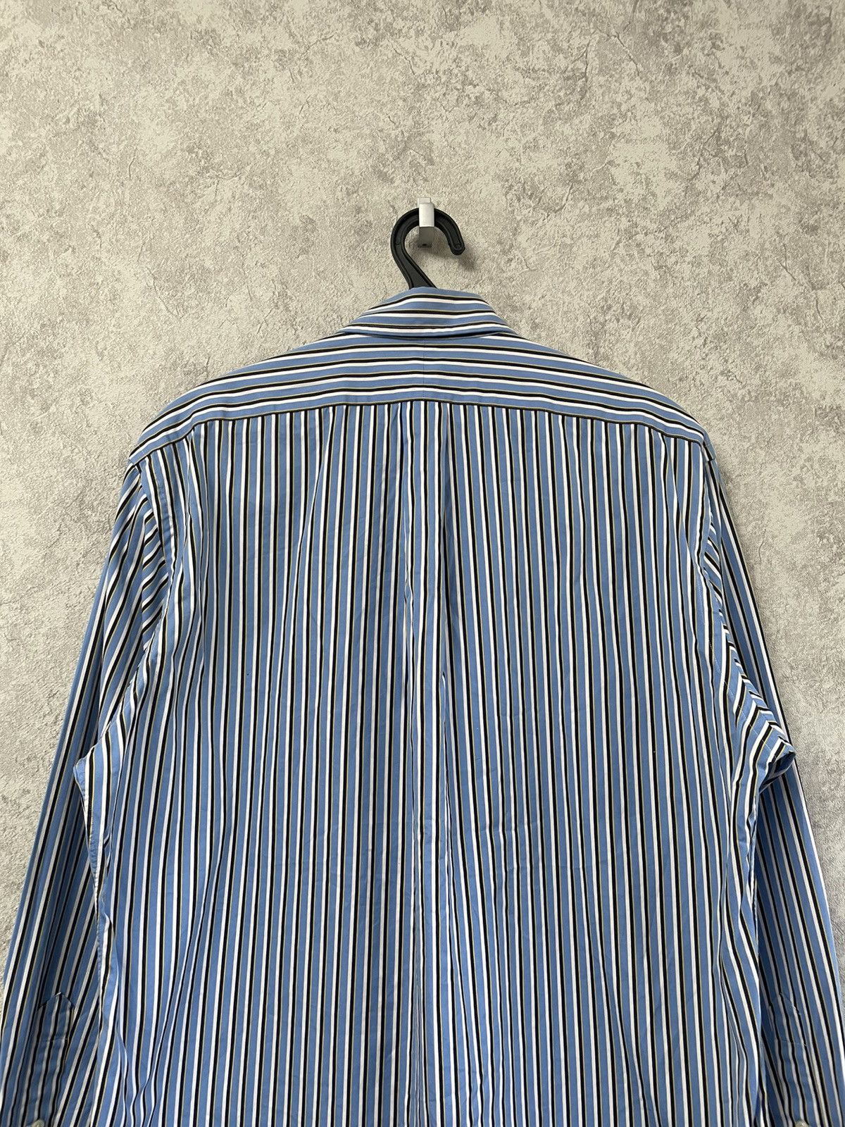 Polo Ralph Lauren Vintage Polo Ralph Lauren Striped Long Sleeve Shirt Size US L / EU 52-54 / 3 - 11 Thumbnail