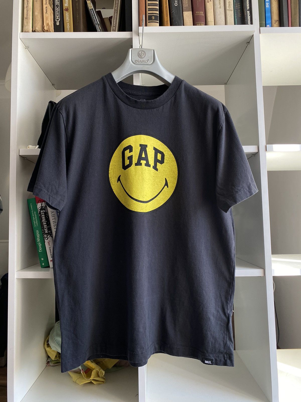 Gap Vintage GAP x Smiley from Nirvana T Shirt Tee Size US L / EU 52-54 / 3 - 2 Thumbnail