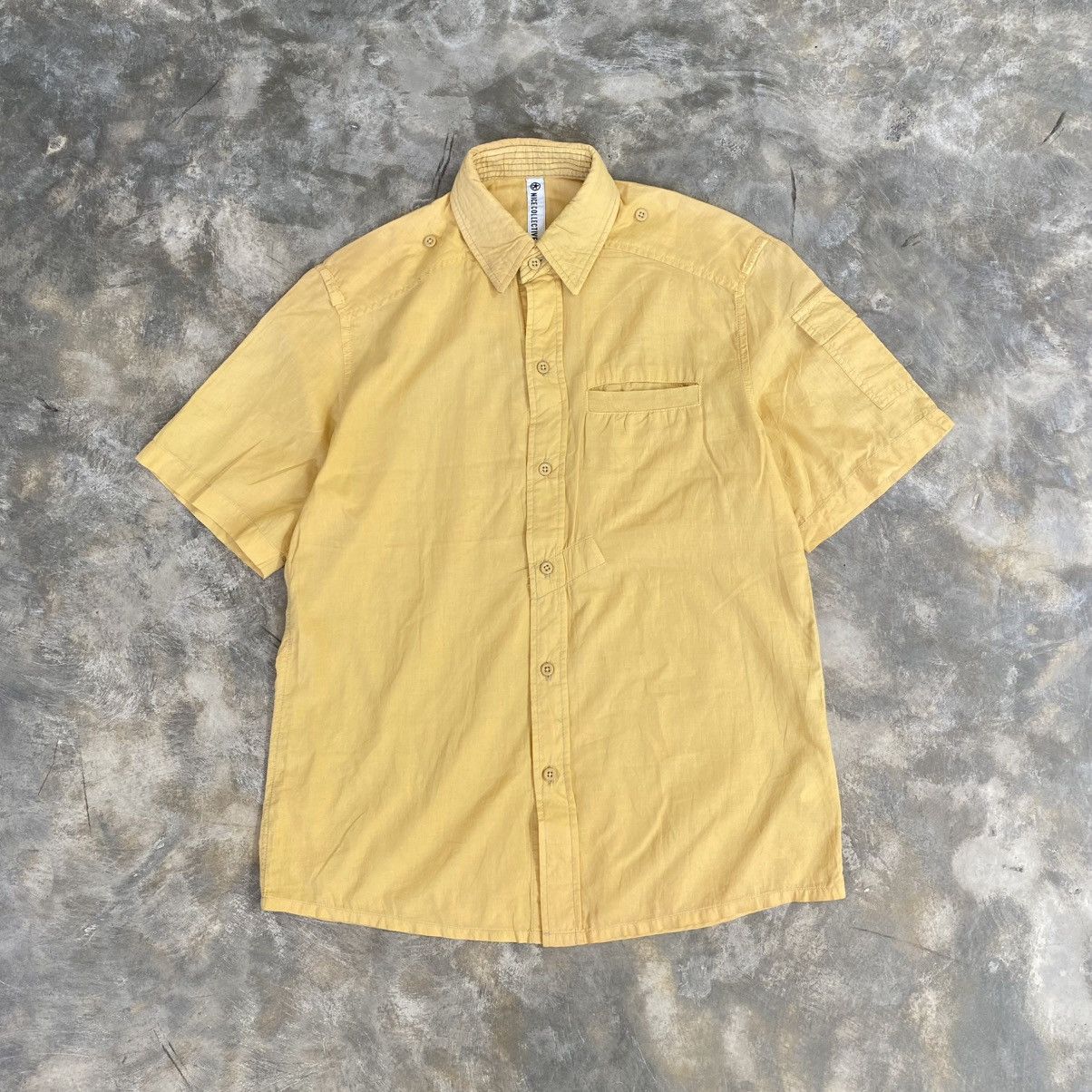 Vintage Nice Collective Self Pocket Button up Shirt