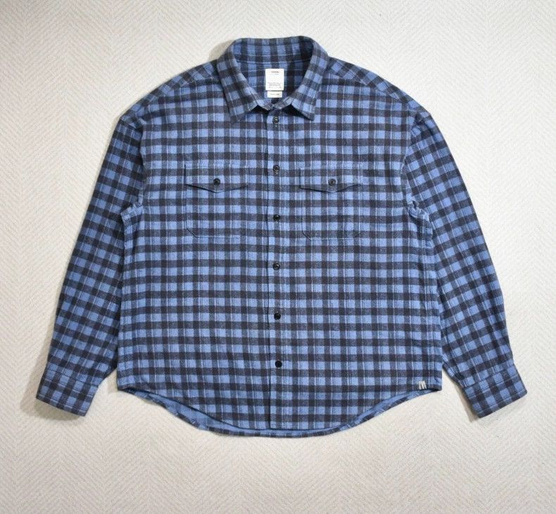Visvim Visvim 22aw Pioneer Khadi Check plaid shirt | Grailed