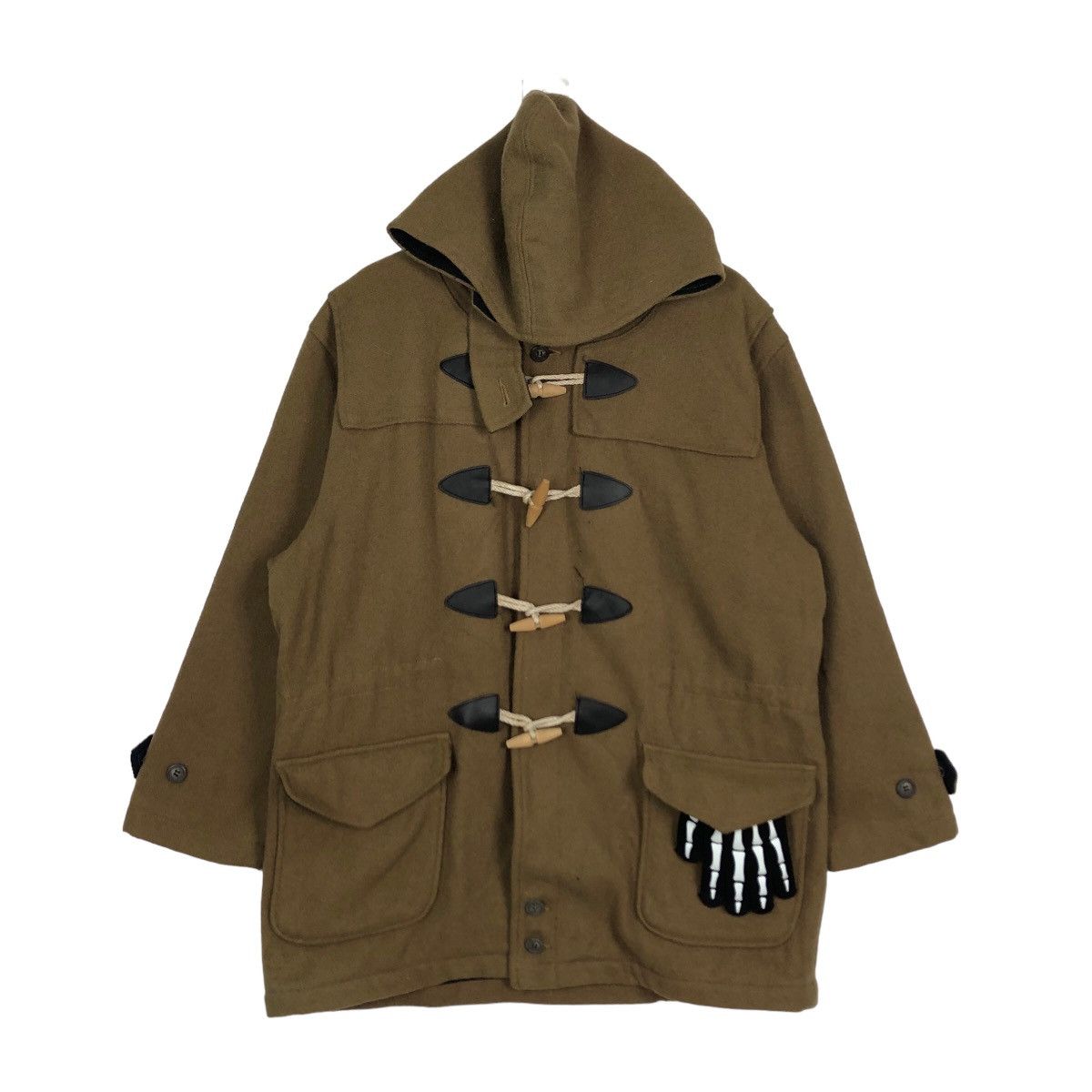 Japanese Brand VINTAGE WOOL JACKET JOHNBULL JAPAN ISSEY MIYAKE Size US M / EU 48-50 / 2 - 1 Thumbnail